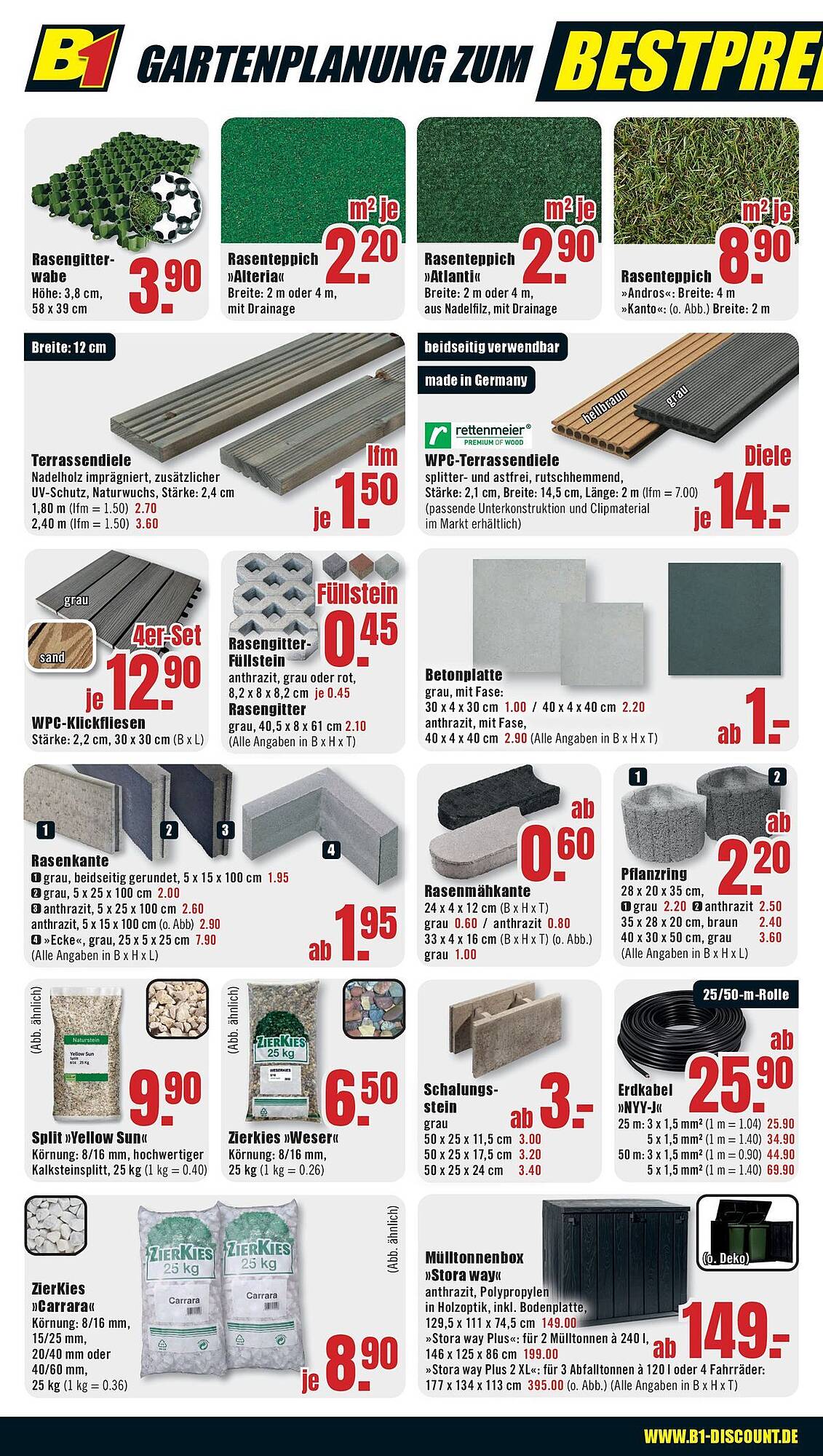 B1 Discount Baumarkt Prospekt - Pagina 4