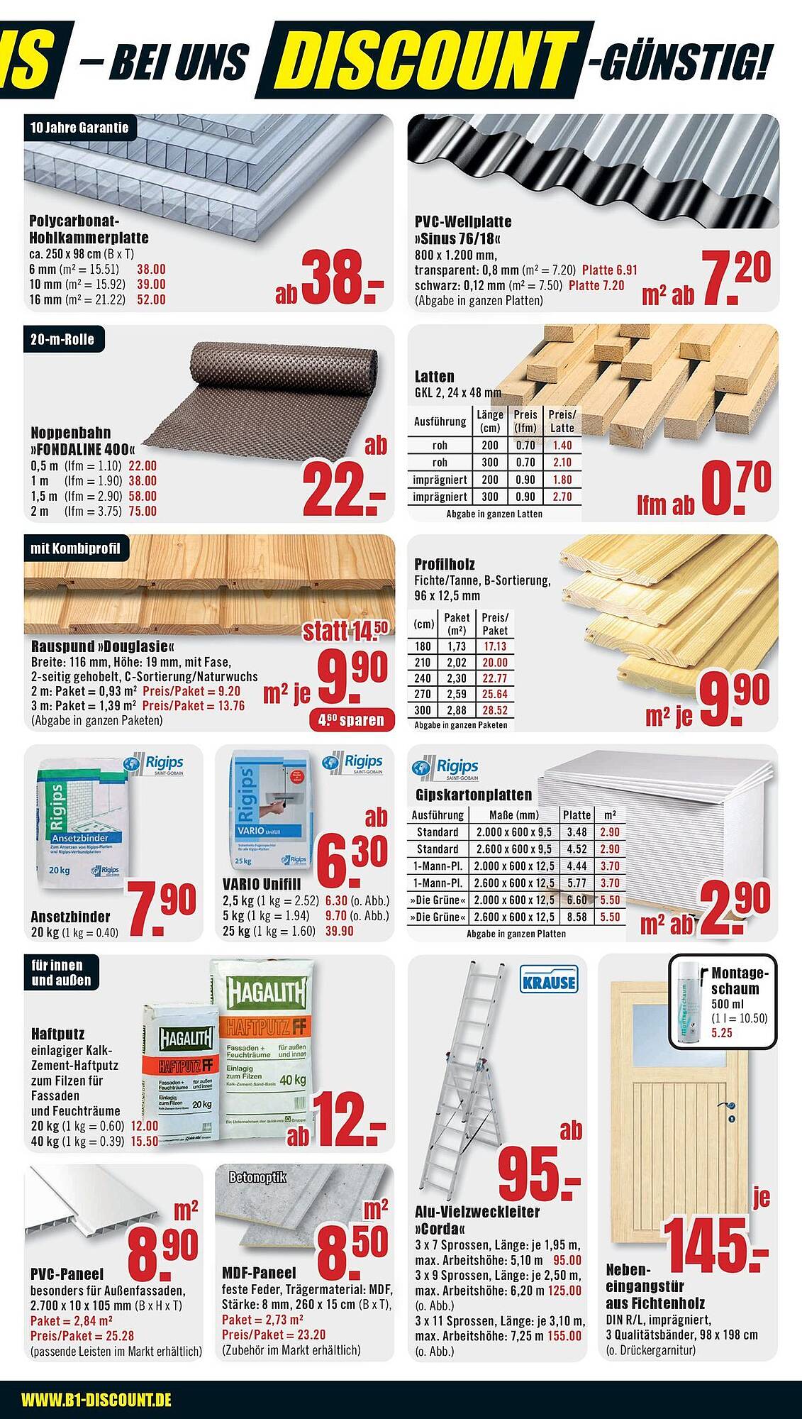 B1 Discount Baumarkt Prospekt - Pagina 5