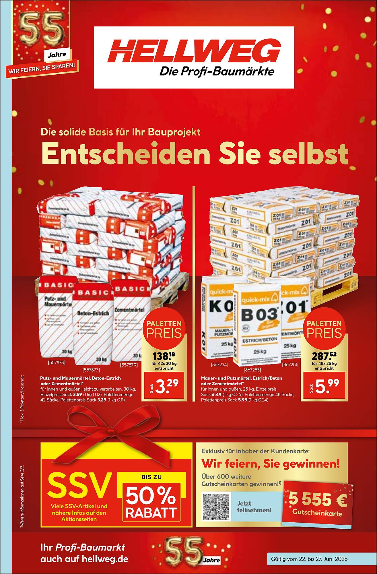 HELLWEG Prospekt - Pagina 1