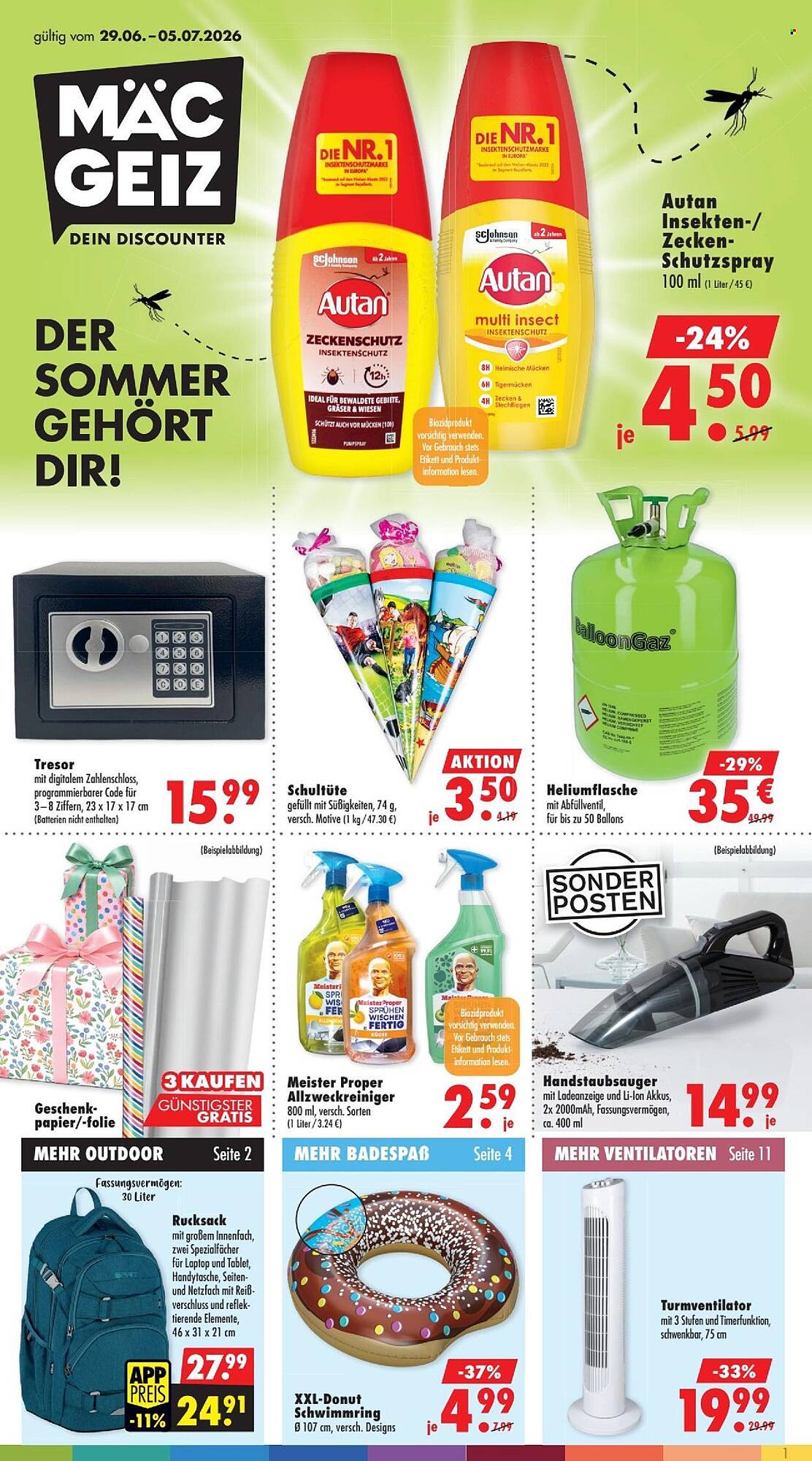 Mäc Geiz Prospekt - Pagina 1