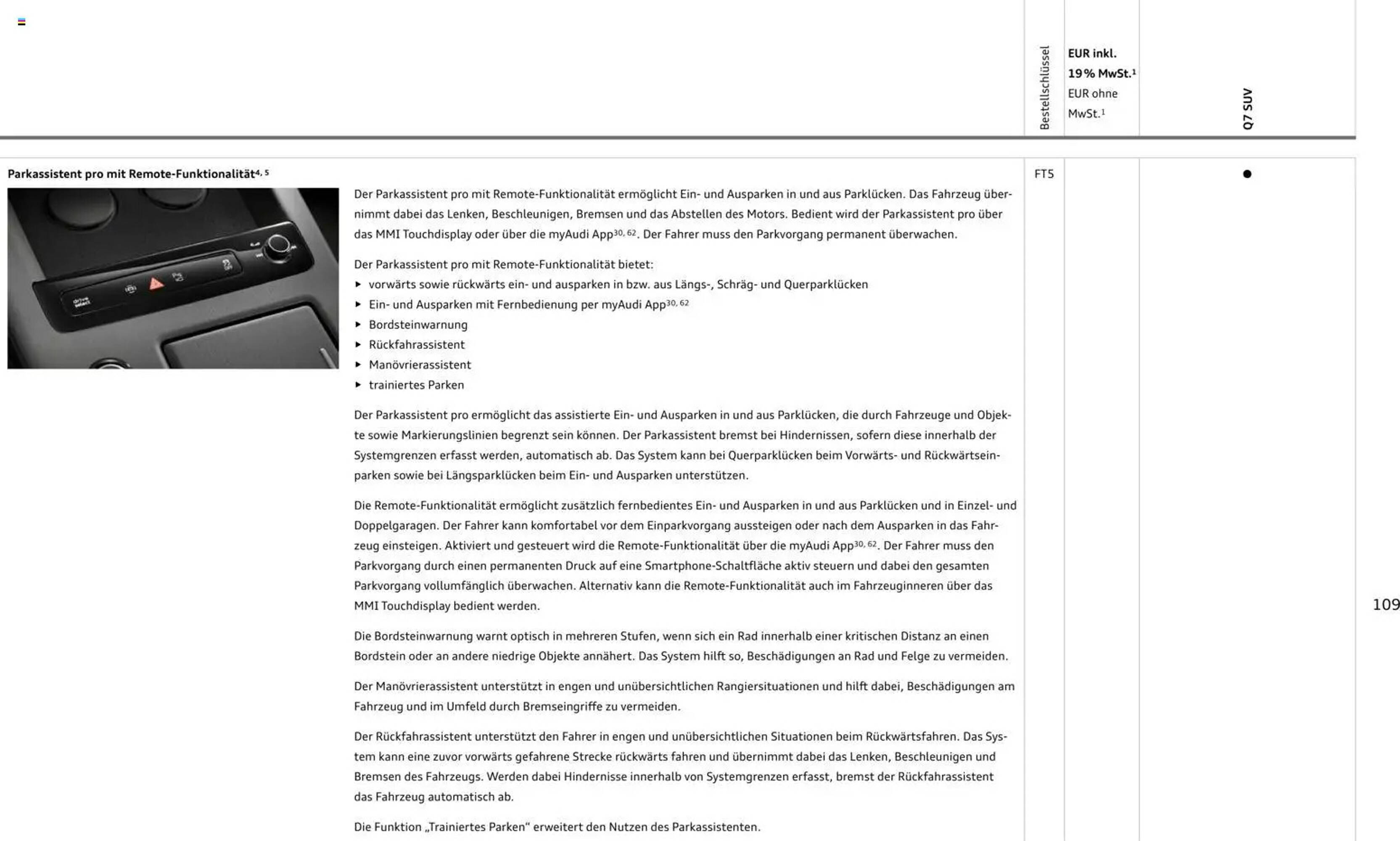 Audi Prospekt - Pagina 109