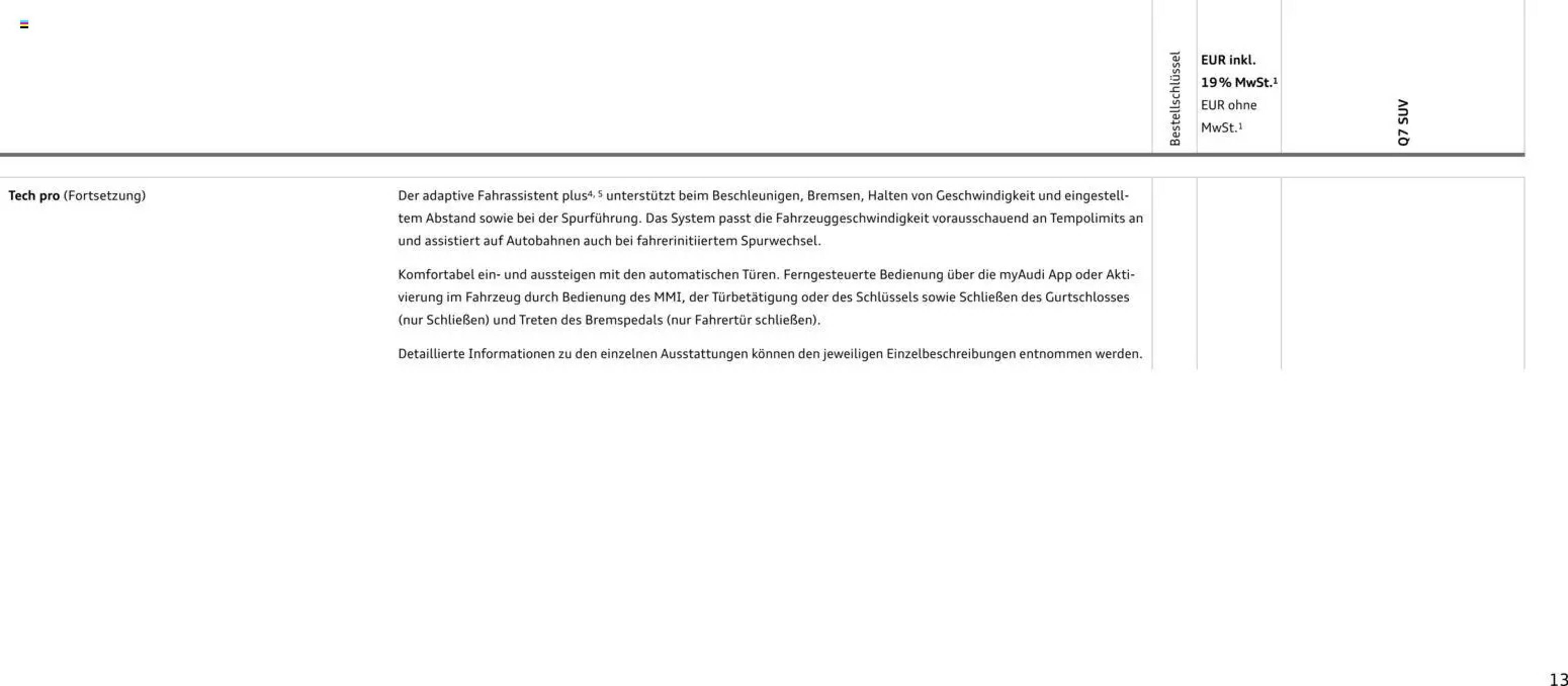 Audi Prospekt - Pagina 13