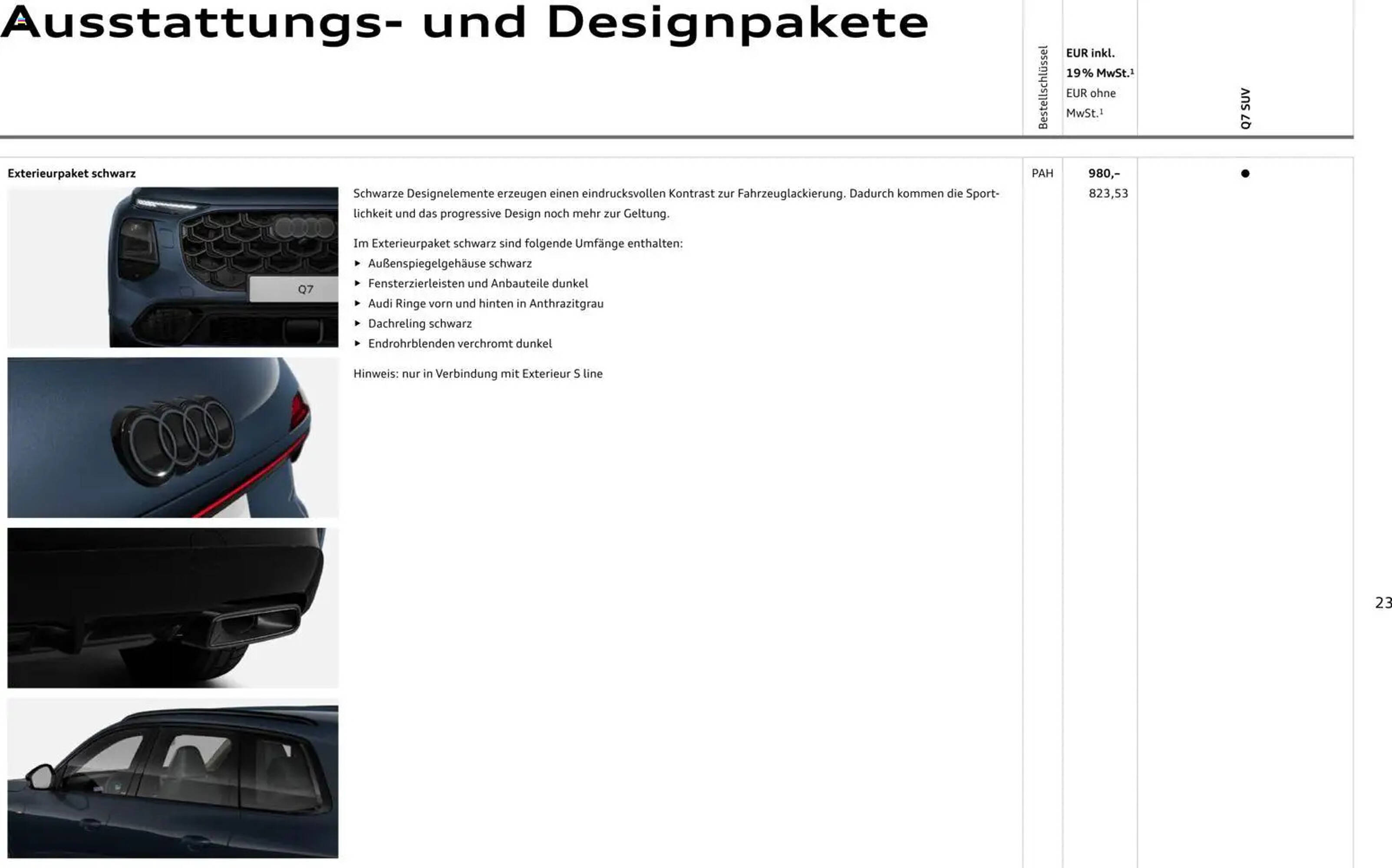 Audi Prospekt - Pagina 23