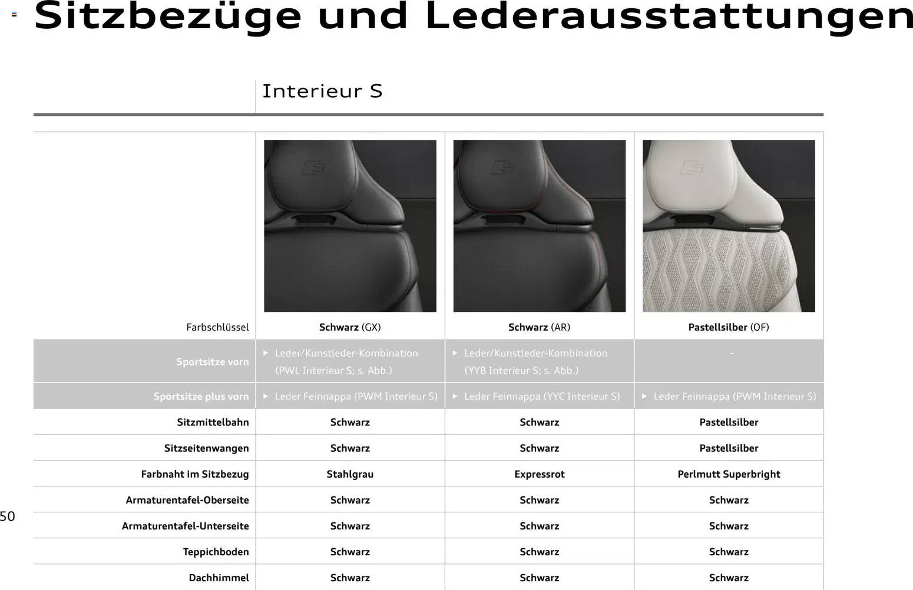 Audi Prospekt - Pagina 50