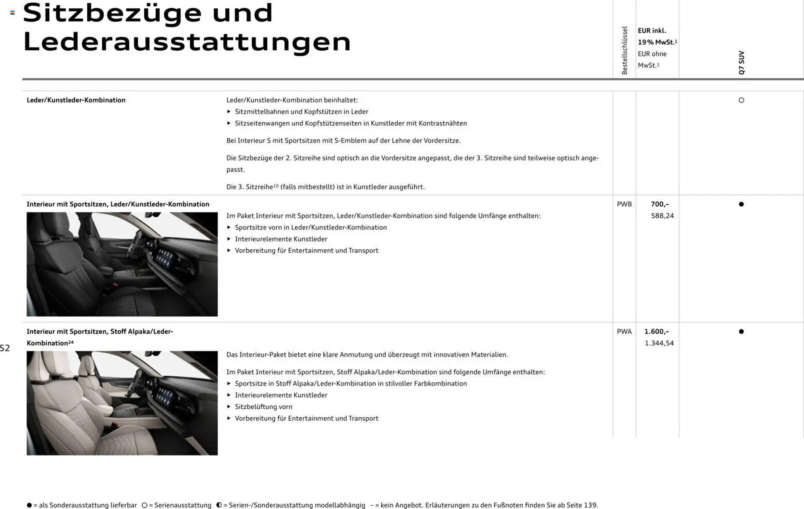Audi Prospekt - Pagina 52