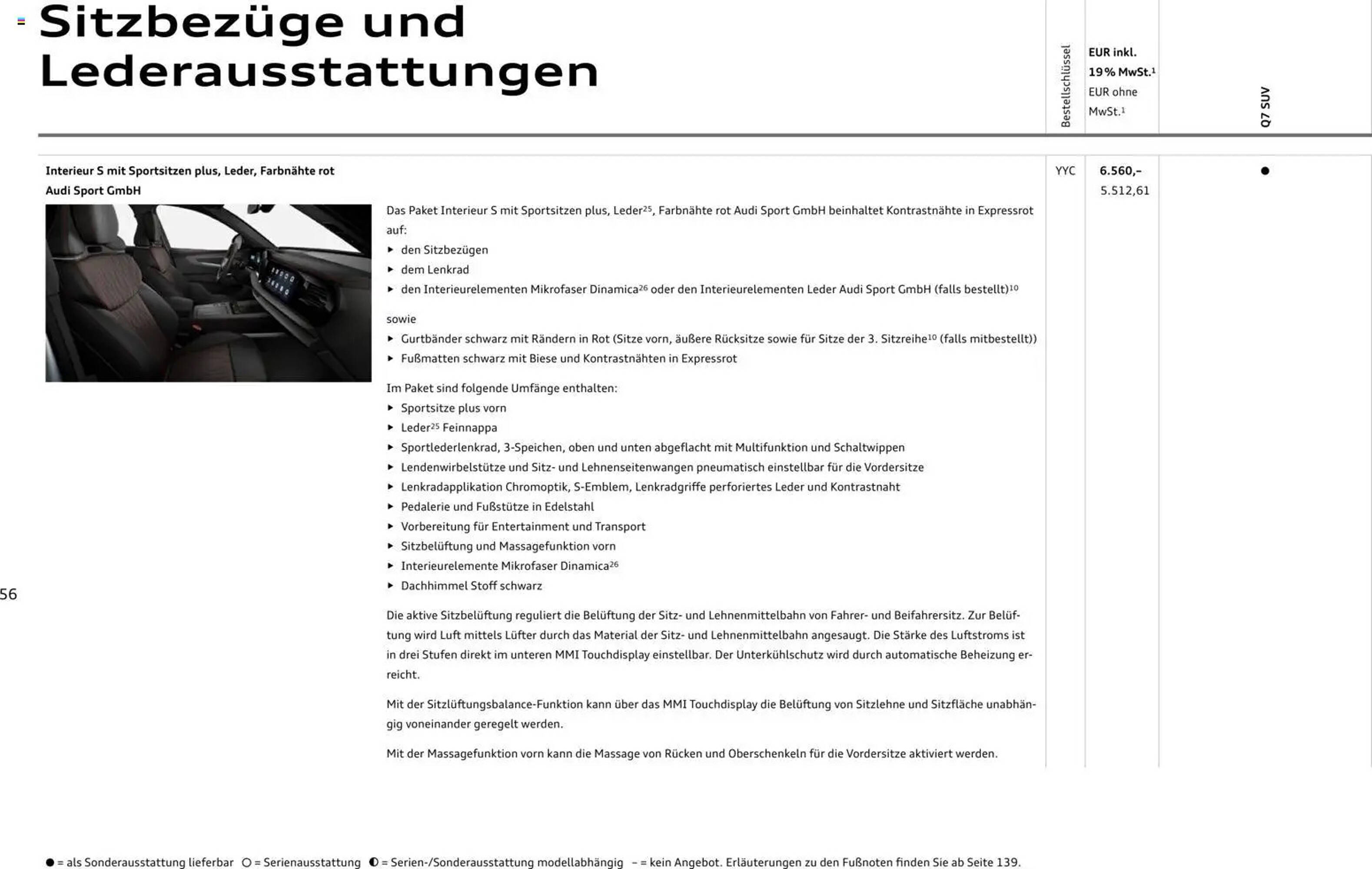 Audi Prospekt - Pagina 56