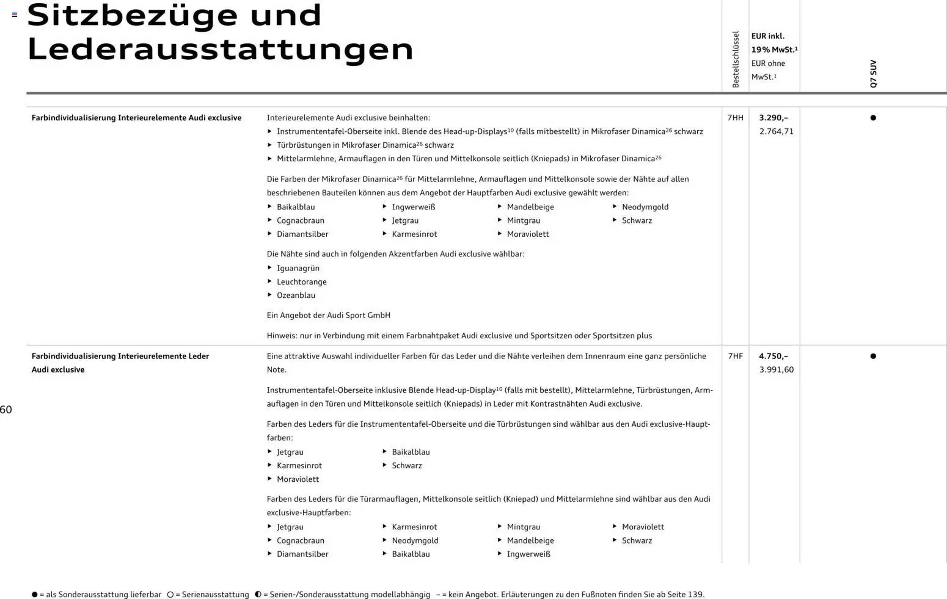 Audi Prospekt - Pagina 60