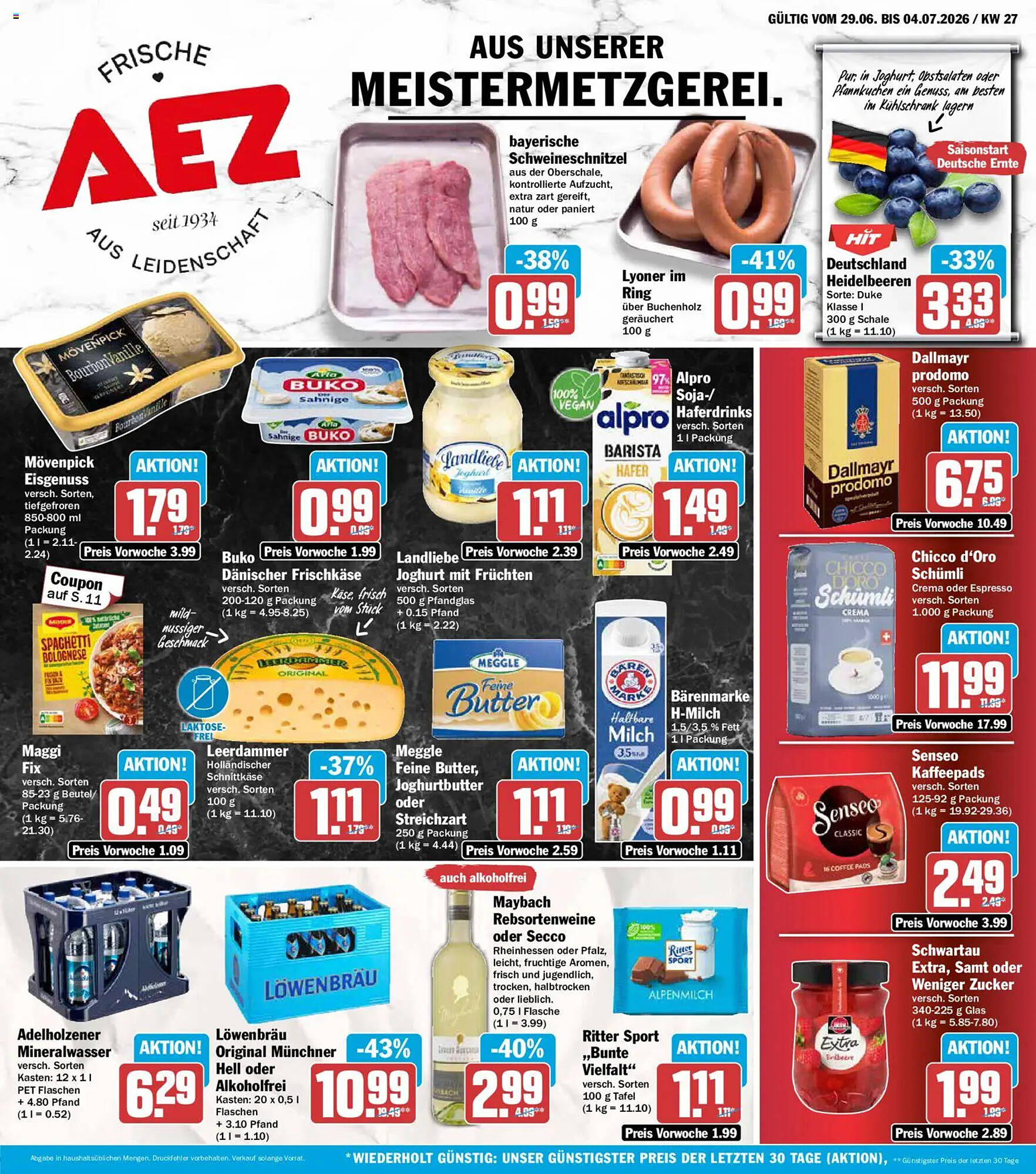 AEZ Prospekt - Pagina 1
