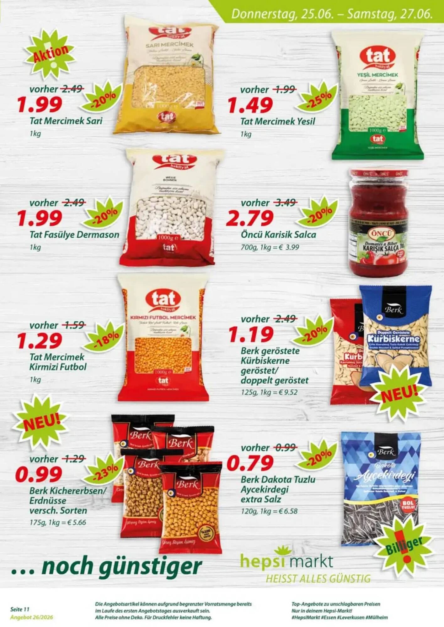 Hepsi-Markt Prospekt - Pagina 11