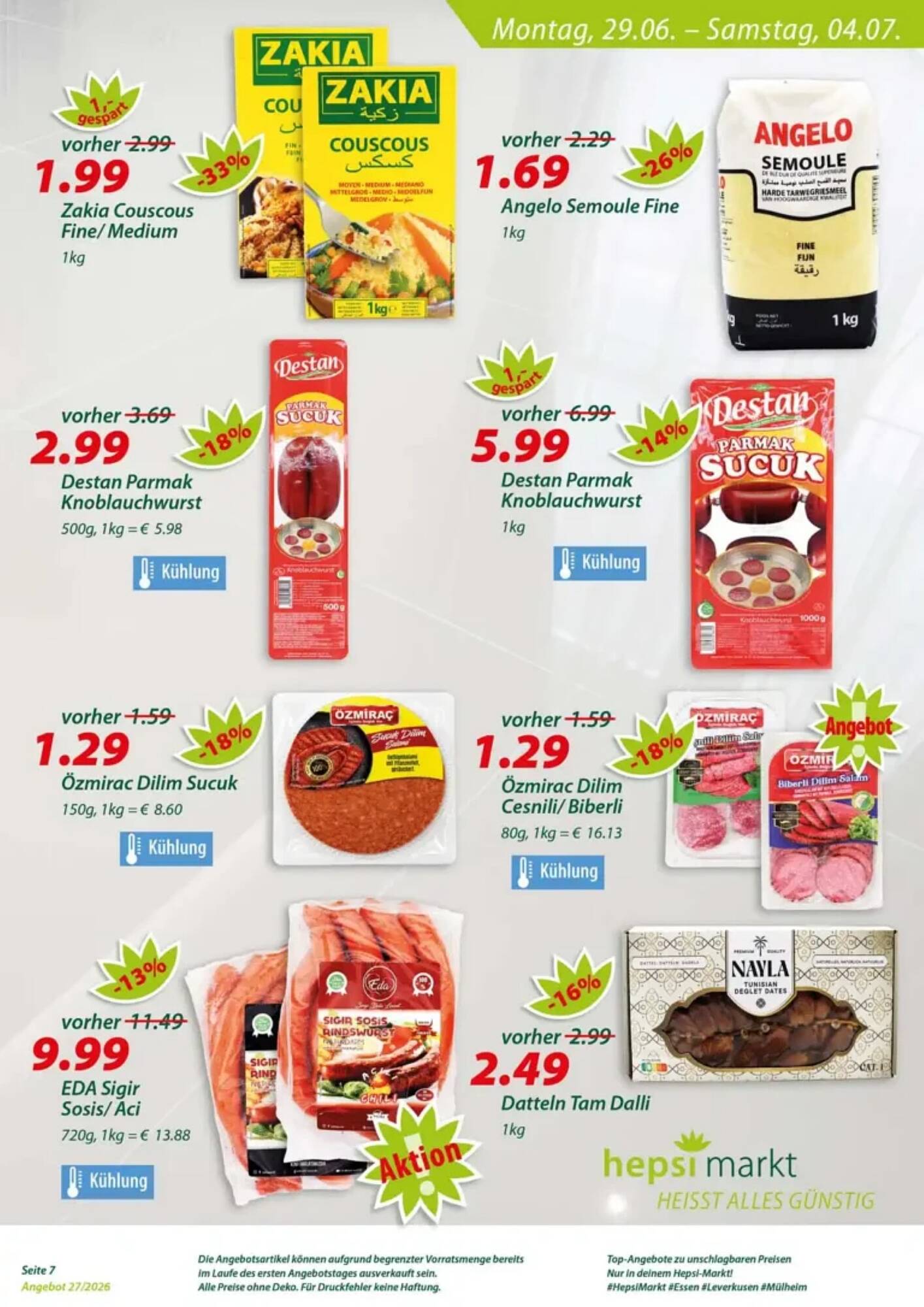 Hepsi-Markt Prospekt - Pagina 19