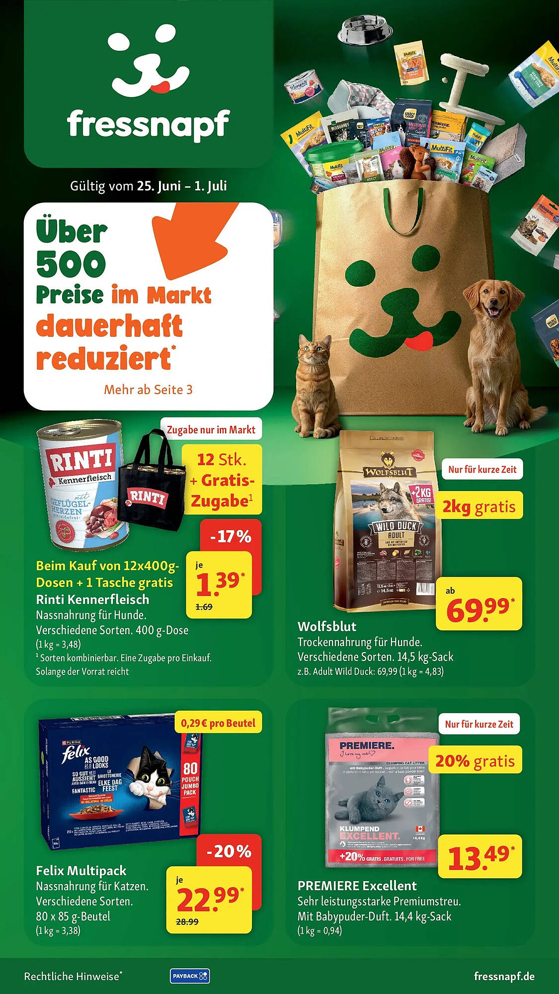 Fressnapf Prospekt - Pagina 1