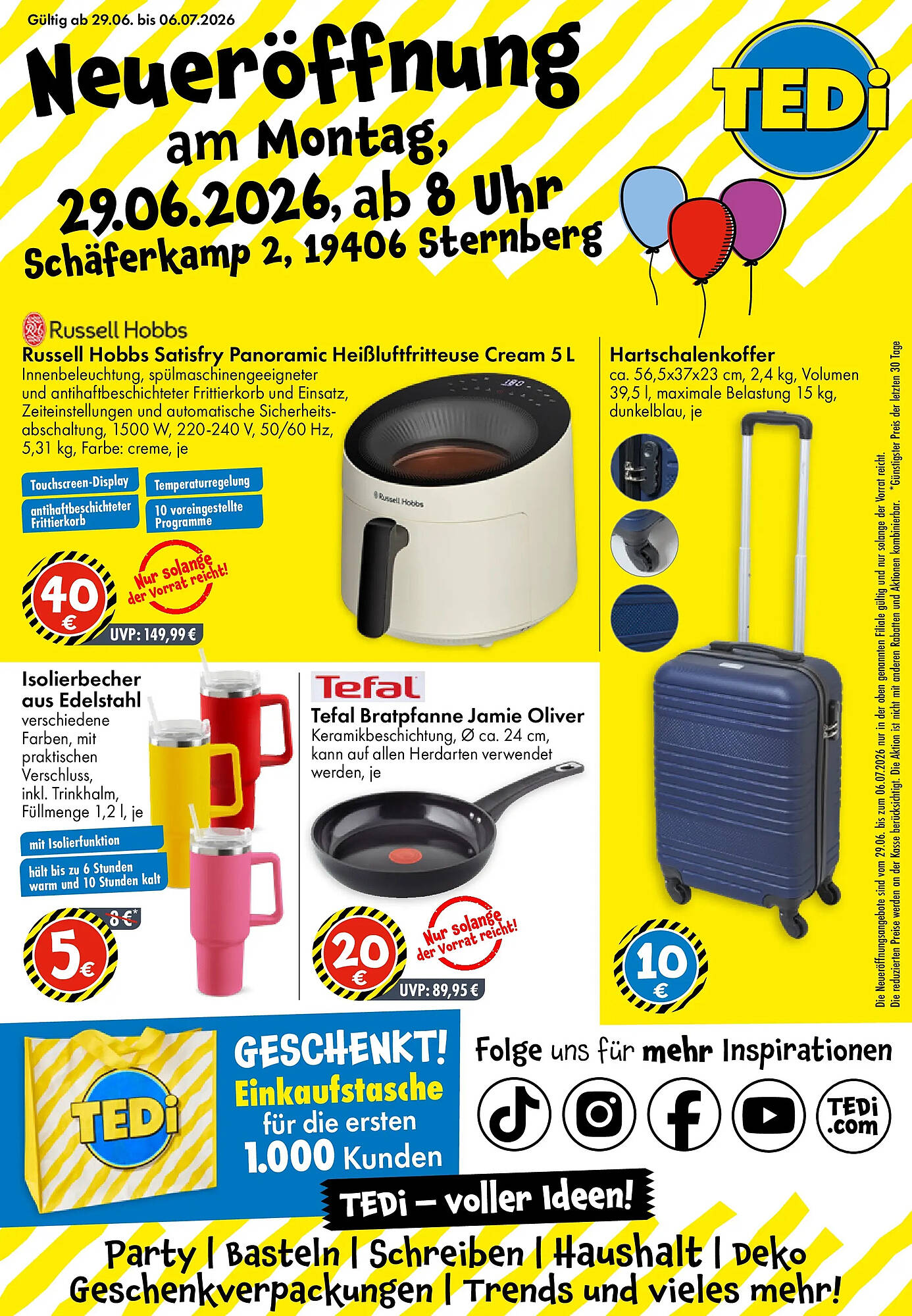 TEDi Prospekt - Pagina 1