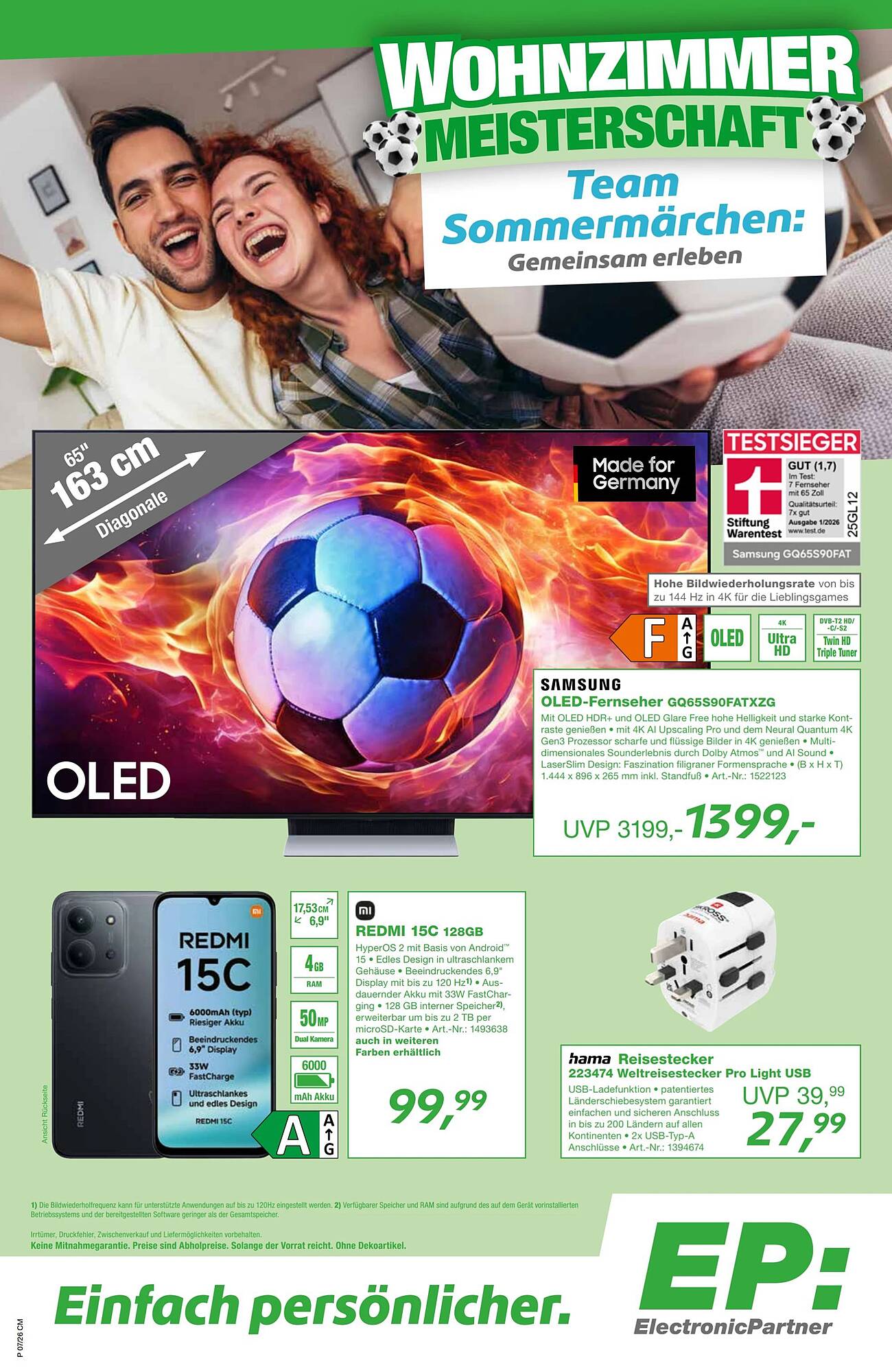EP Prospekt - Pagina 1