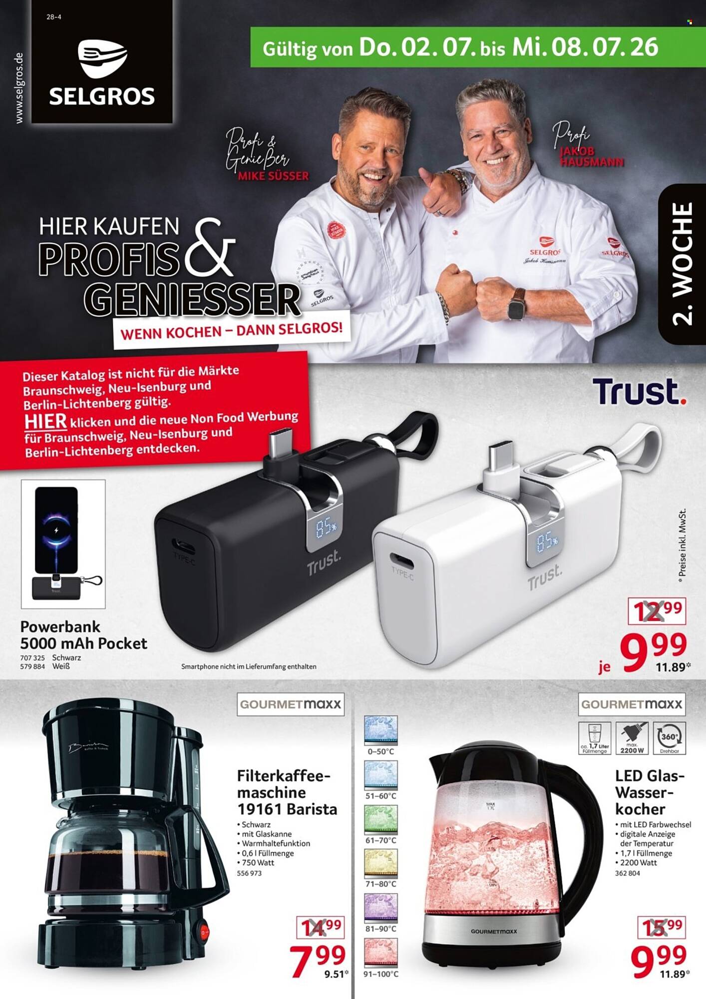 Selgros Prospekt - Pagina 1