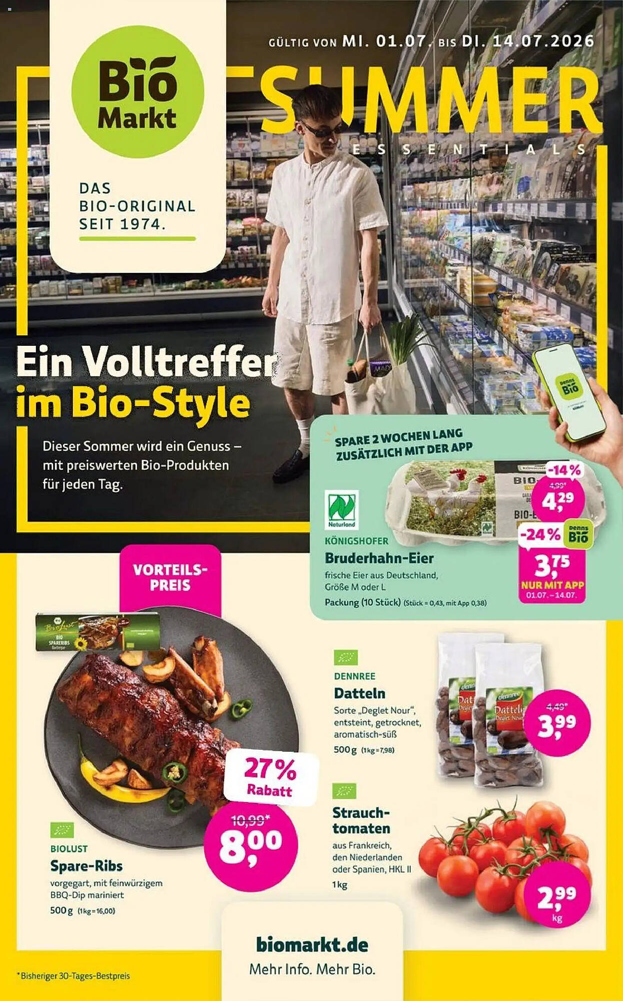 BioMarkt Prospekt - Pagina 1