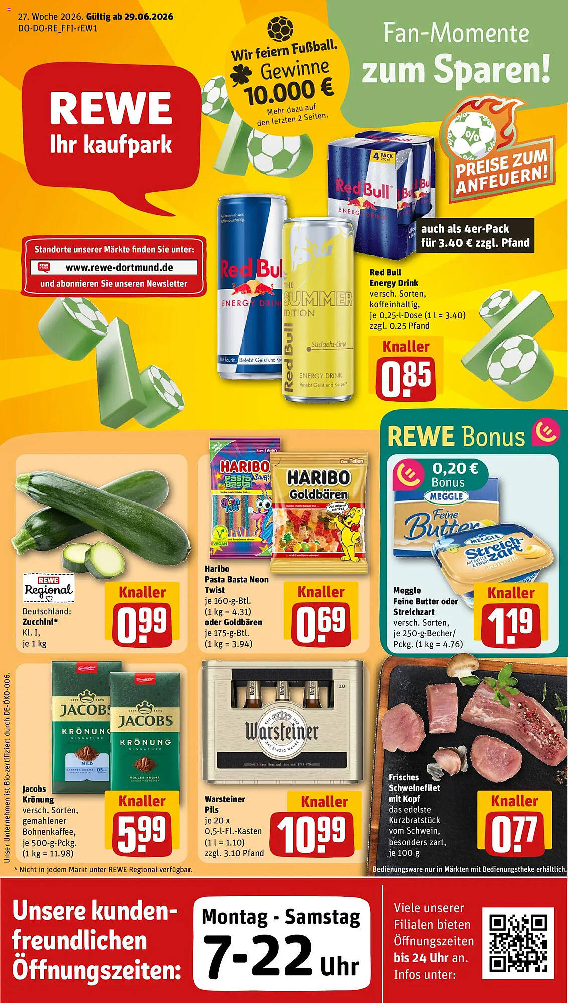 REWE Kaufpark Prospekt - Pagina 1