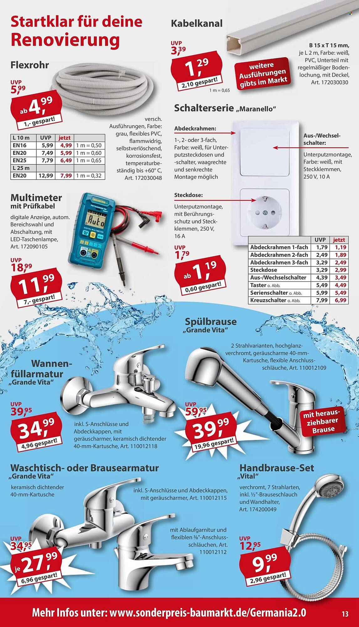 Sonderpreis Baumarkt Prospekt - Pagina 13