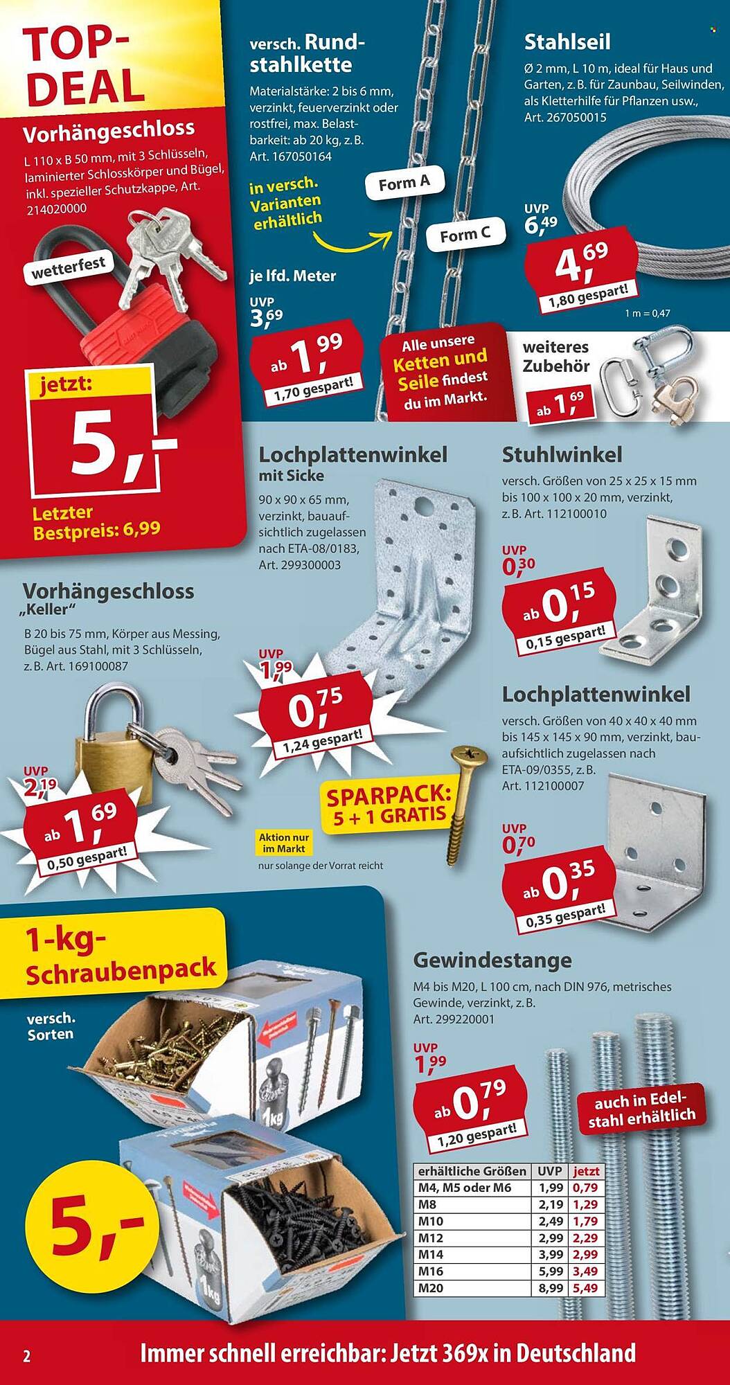 Sonderpreis Baumarkt Prospekt - Pagina 2