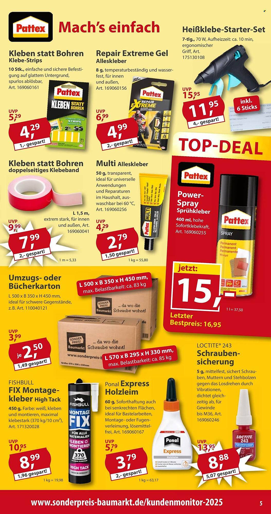 Sonderpreis Baumarkt Prospekt - Pagina 5