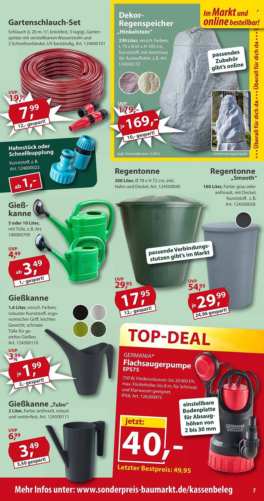 Sonderpreis Baumarkt Prospekt - Pagina 7