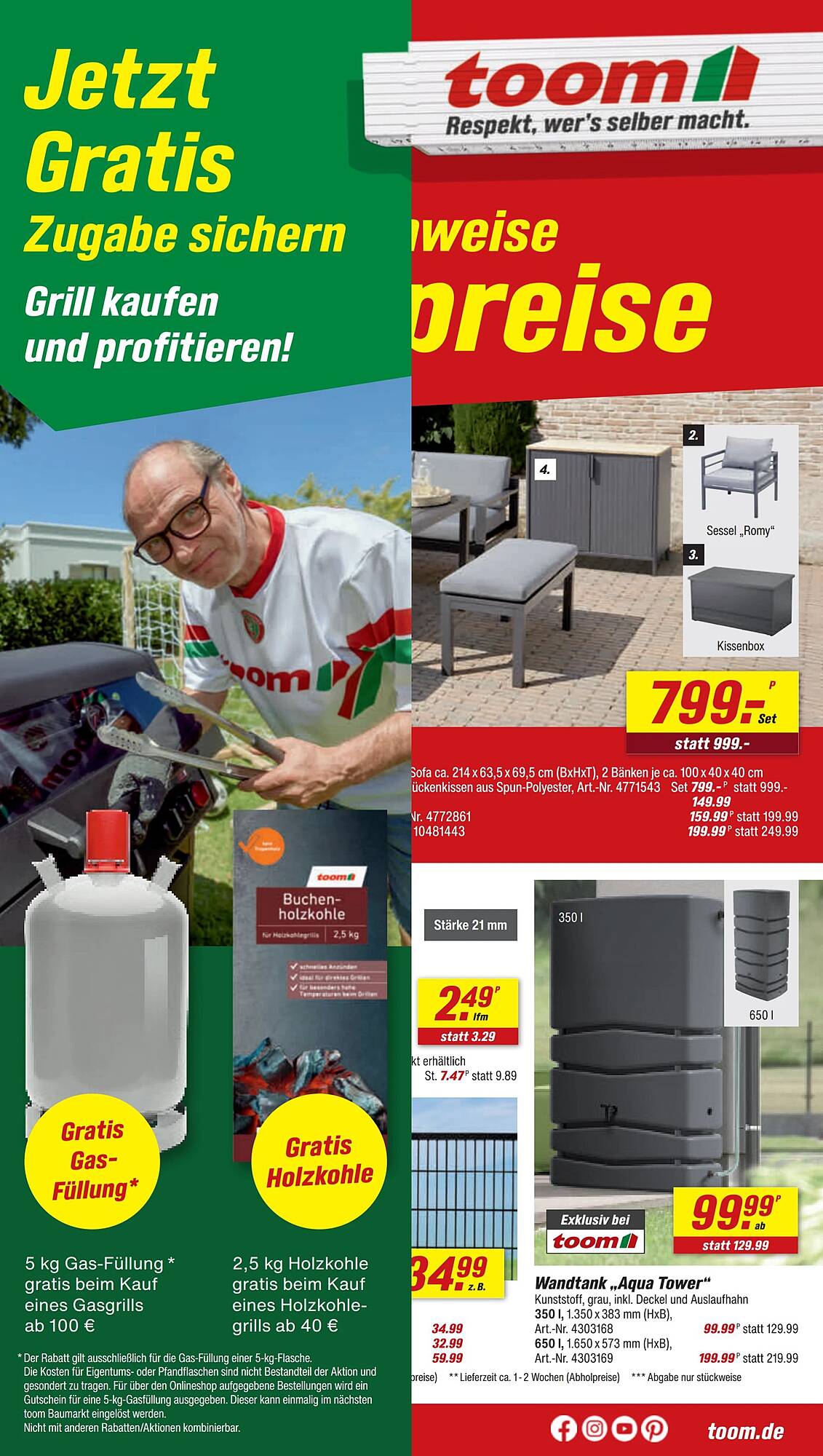 toom Baumarkt Prospekt - Pagina 1