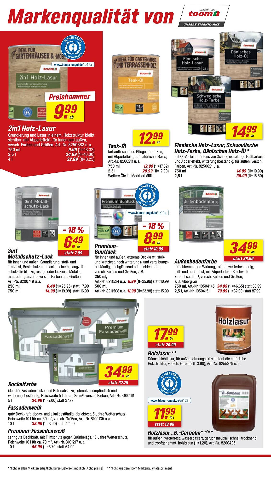 toom Baumarkt Prospekt - Pagina 10
