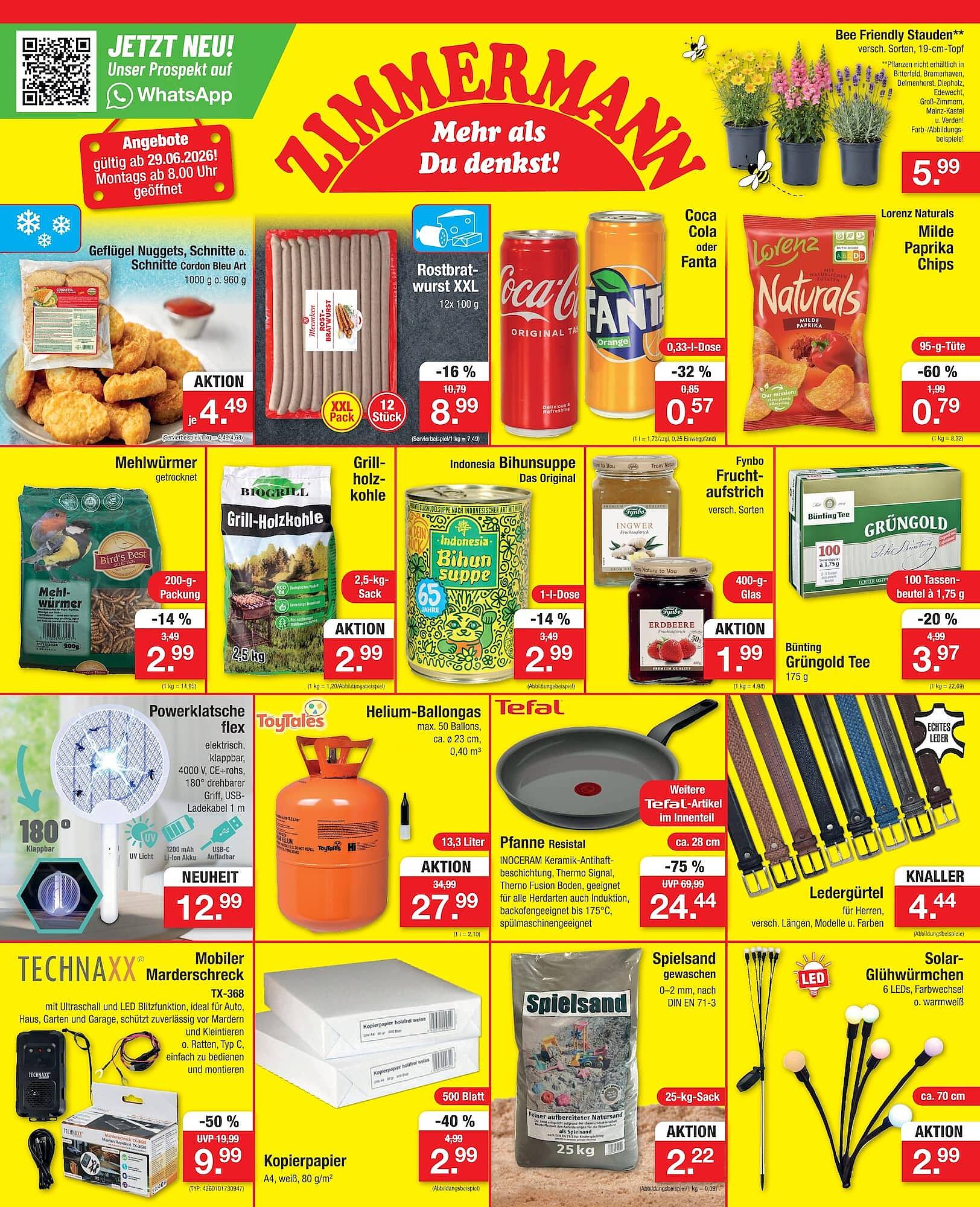 Zimmermann Prospekt - Pagina 1