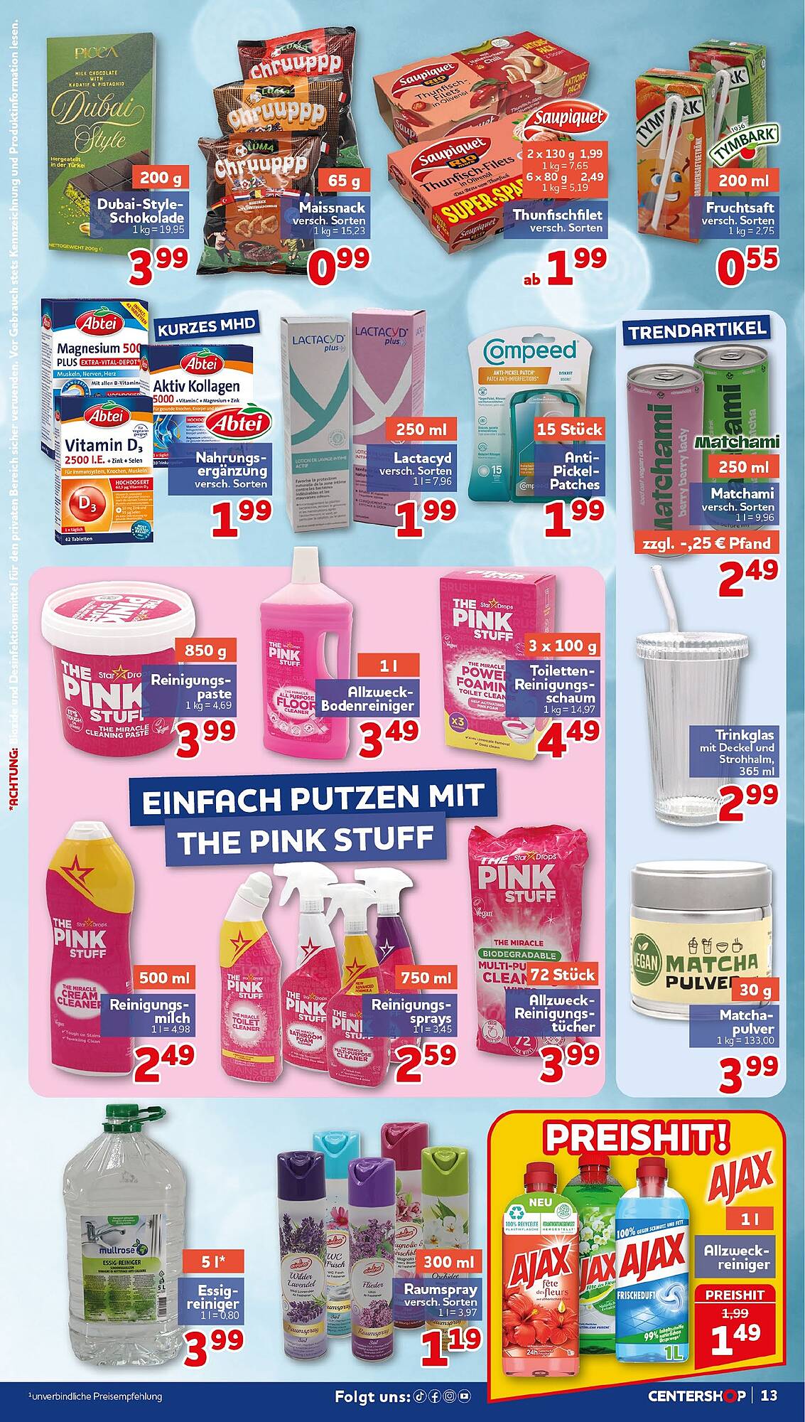 CENTERSHOP Prospekt - Pagina 13