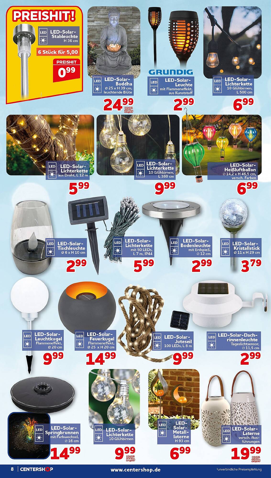 CENTERSHOP Prospekt - Pagina 8