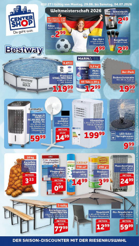 CENTERSHOP Prospekt
