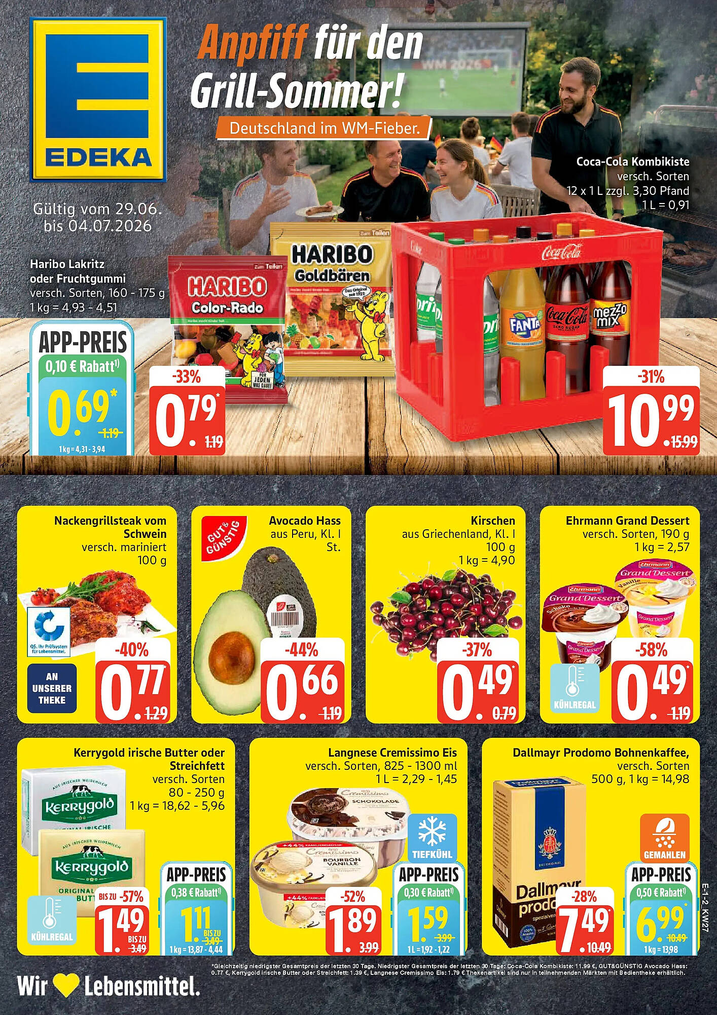Edeka Prospekt - Pagina 1