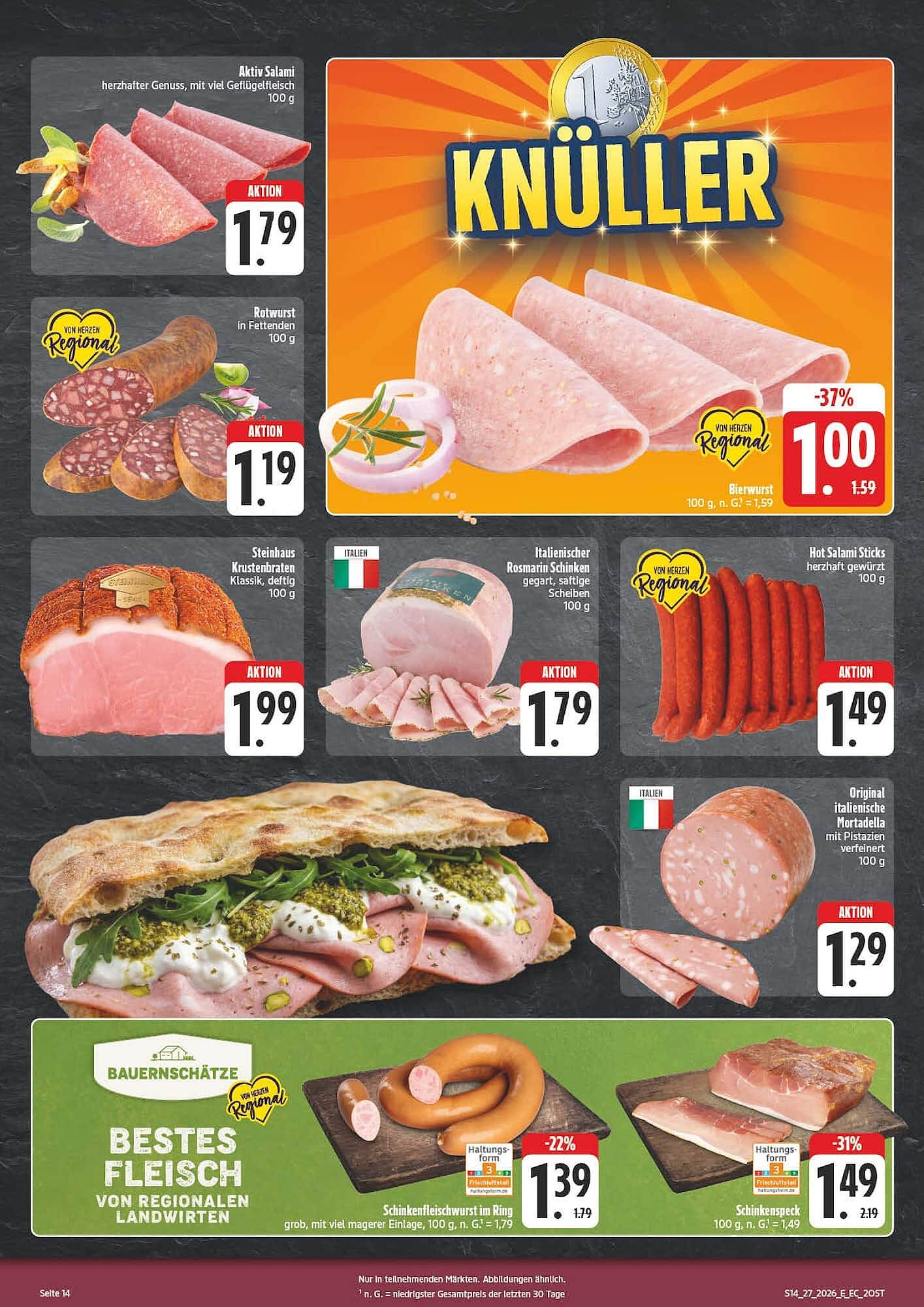 Edeka Aktiv Markt Prospekt - Pagina 14