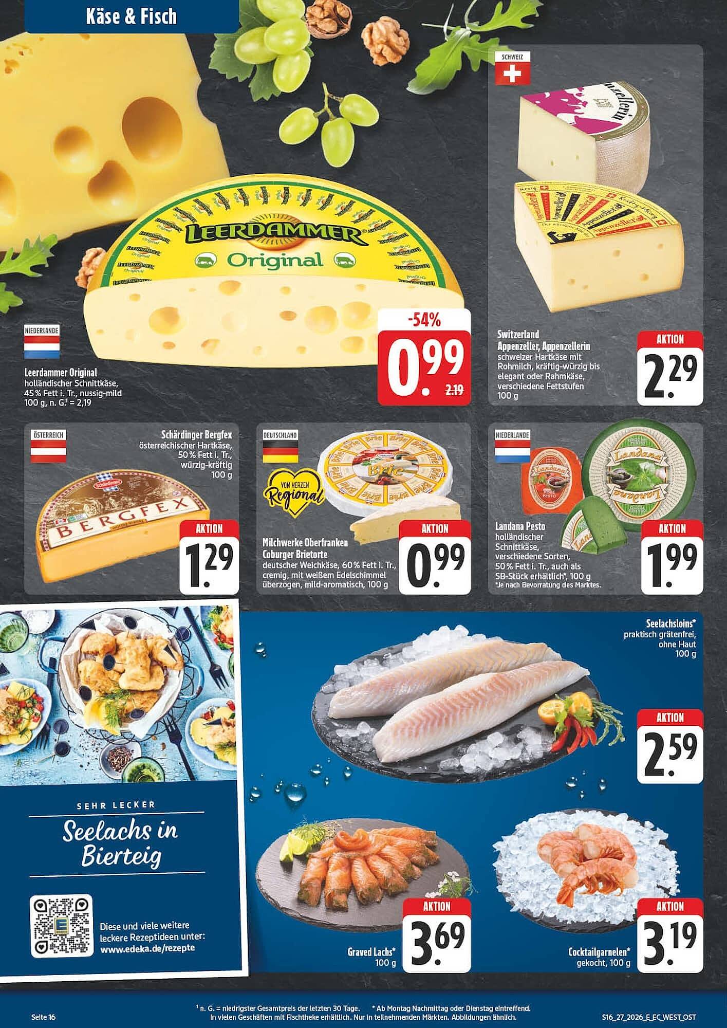 Edeka Aktiv Markt Prospekt - Pagina 16