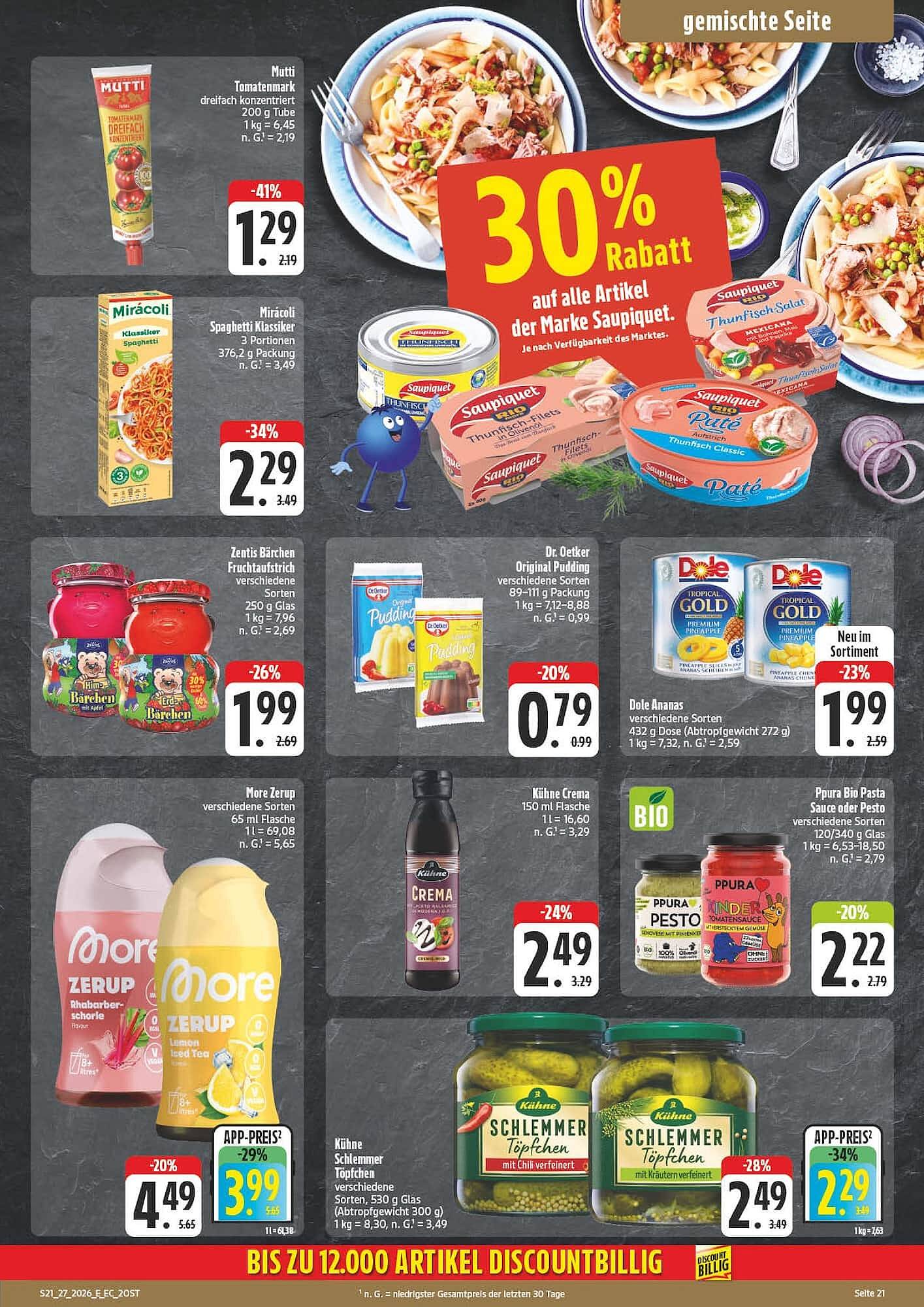 Edeka Aktiv Markt Prospekt - Pagina 21