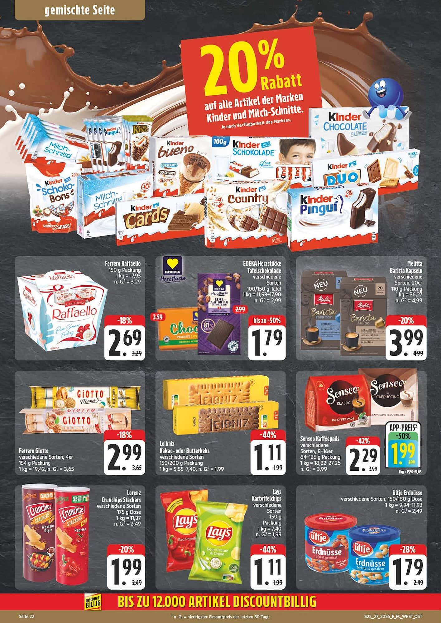Edeka Aktiv Markt Prospekt - Pagina 22