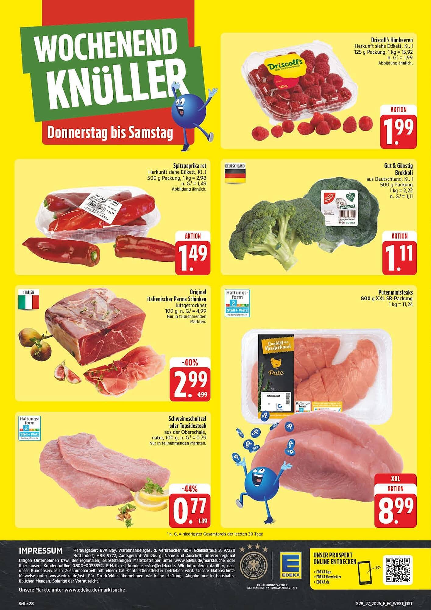 Edeka Aktiv Markt Prospekt - Pagina 28