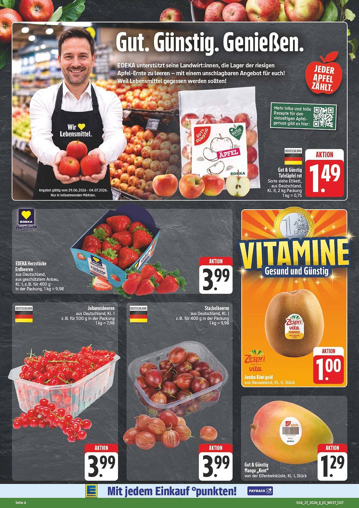 Edeka Aktiv Markt Prospekt - Pagina 4