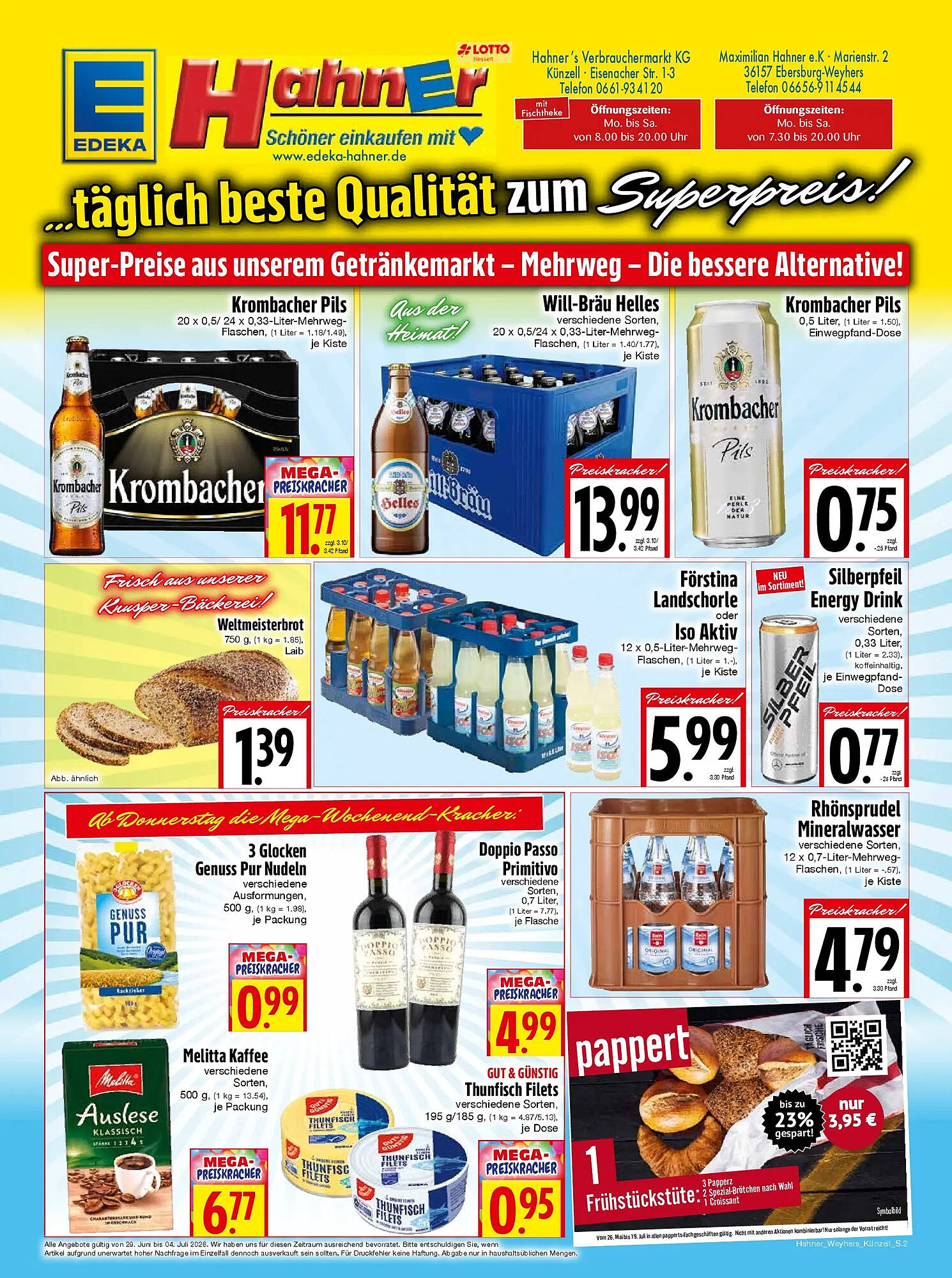EDEKA Hahner Prospekt - Pagina 2