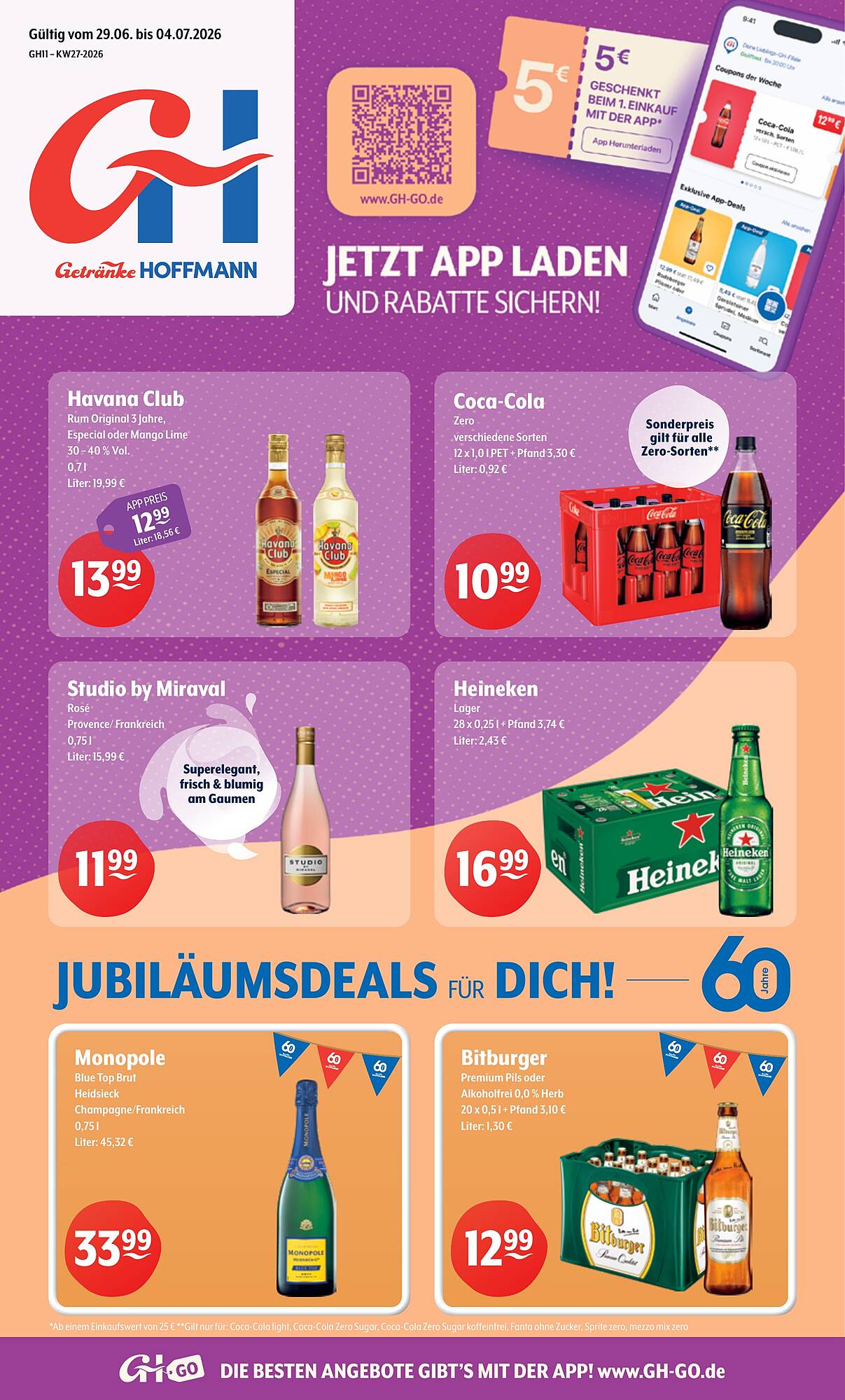 Getränke Hoffmann Prospekt - Pagina 1