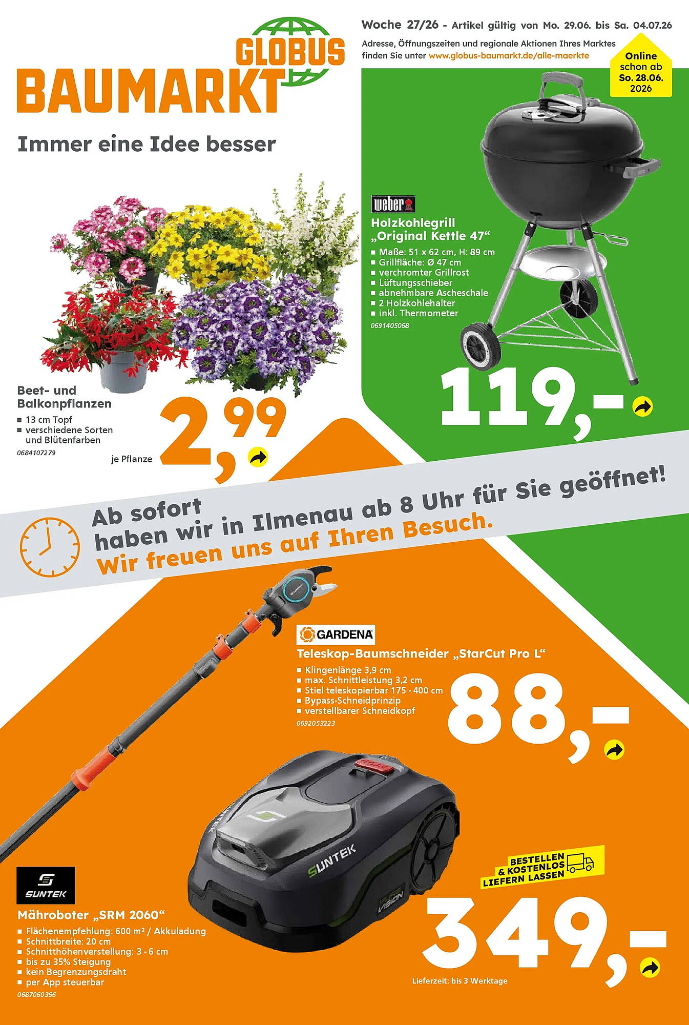 Globus Baumarkt Prospekt - Pagina 1