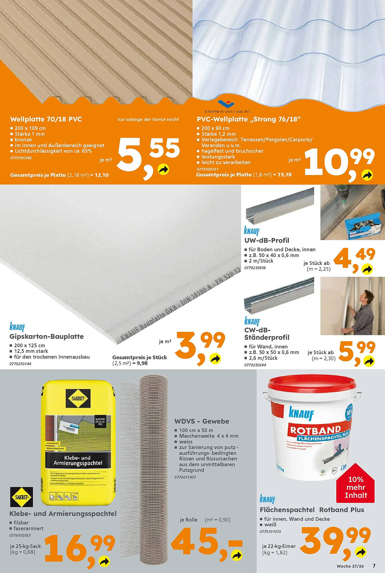 Globus Baumarkt Prospekt - Pagina 7