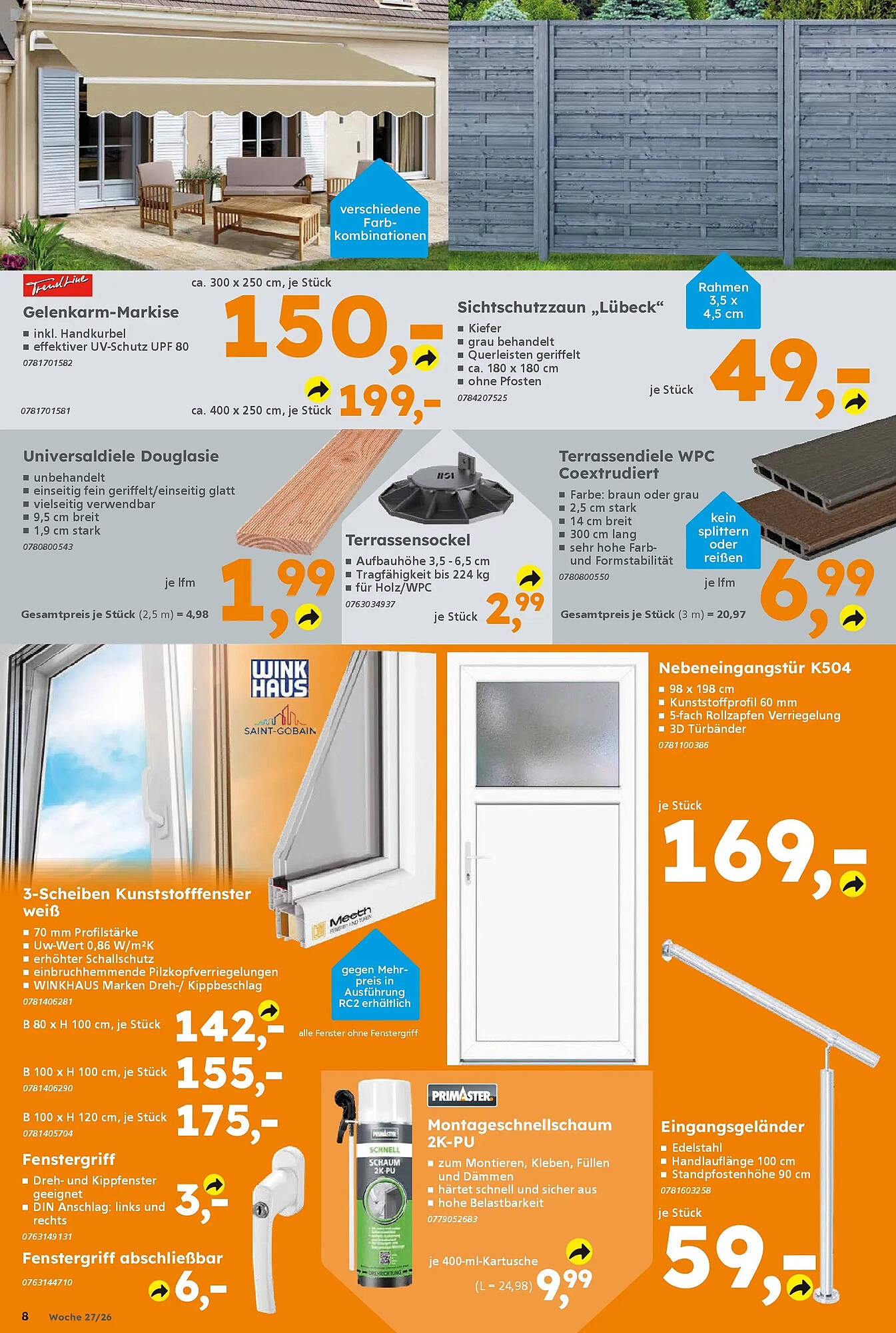 Globus Baumarkt Prospekt - Pagina 8