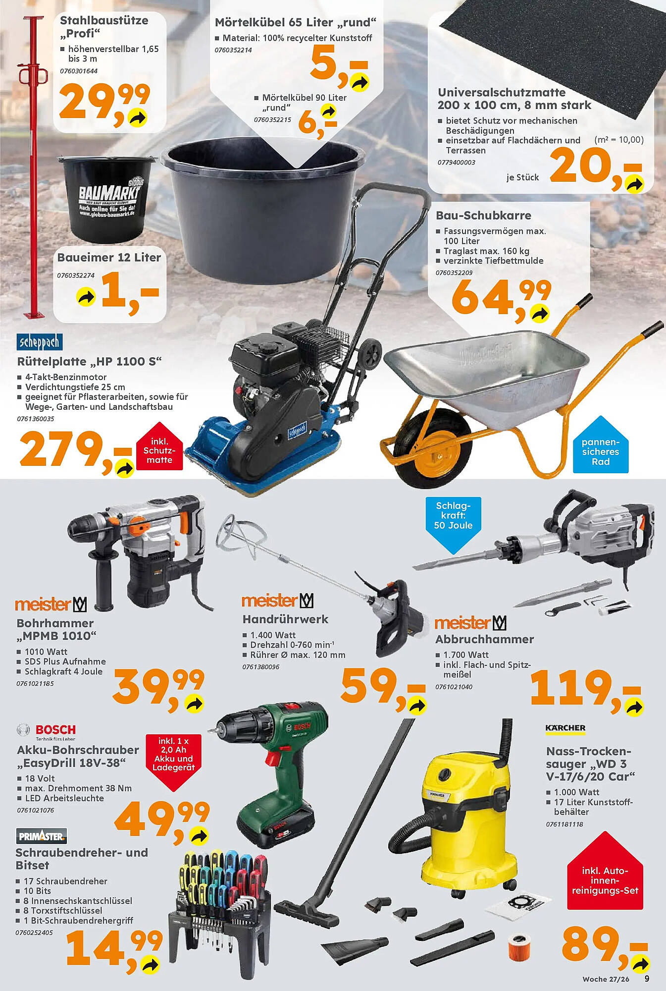 Globus Baumarkt Prospekt - Pagina 9