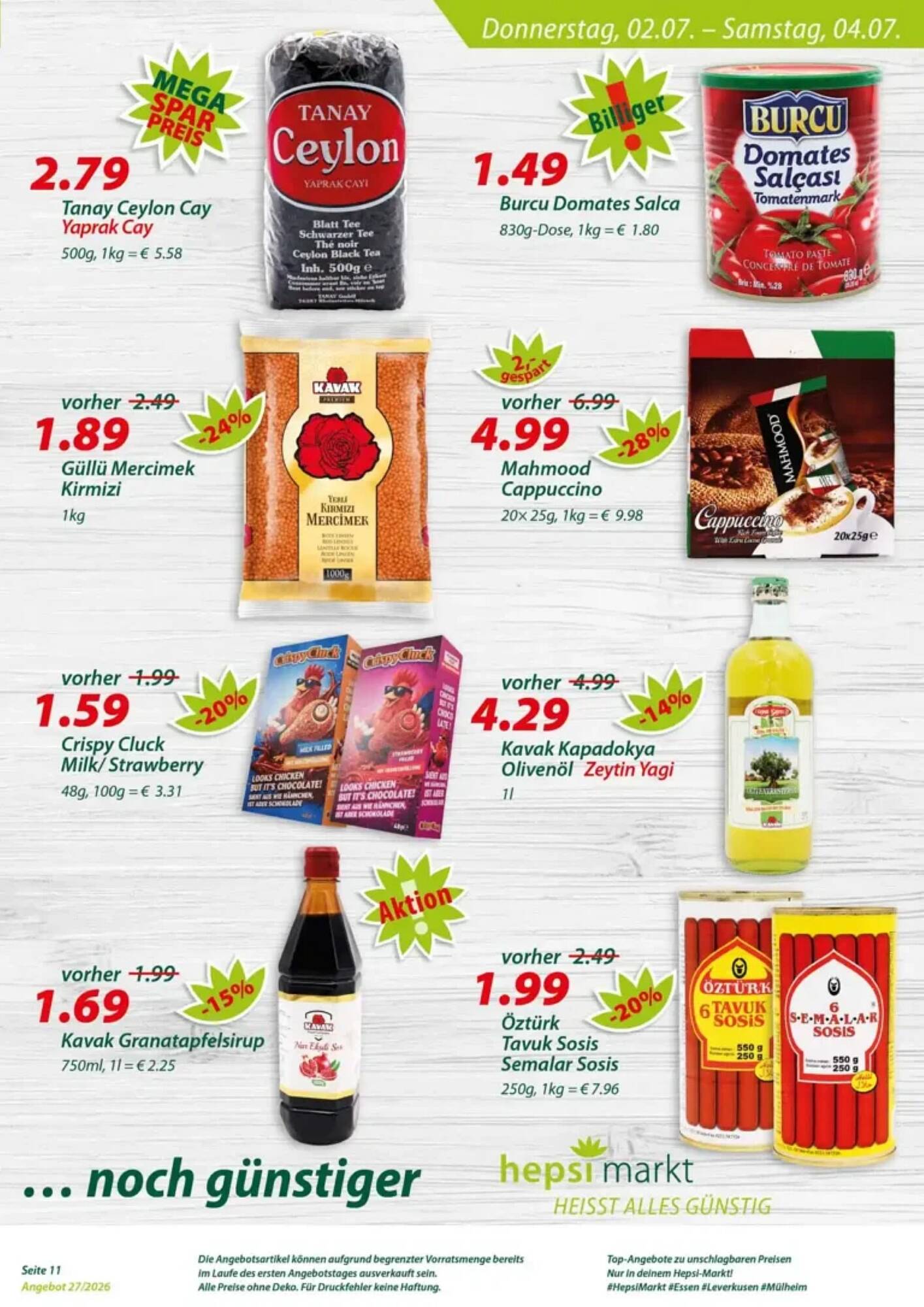 Hepsi-Markt Prospekt - Pagina 11