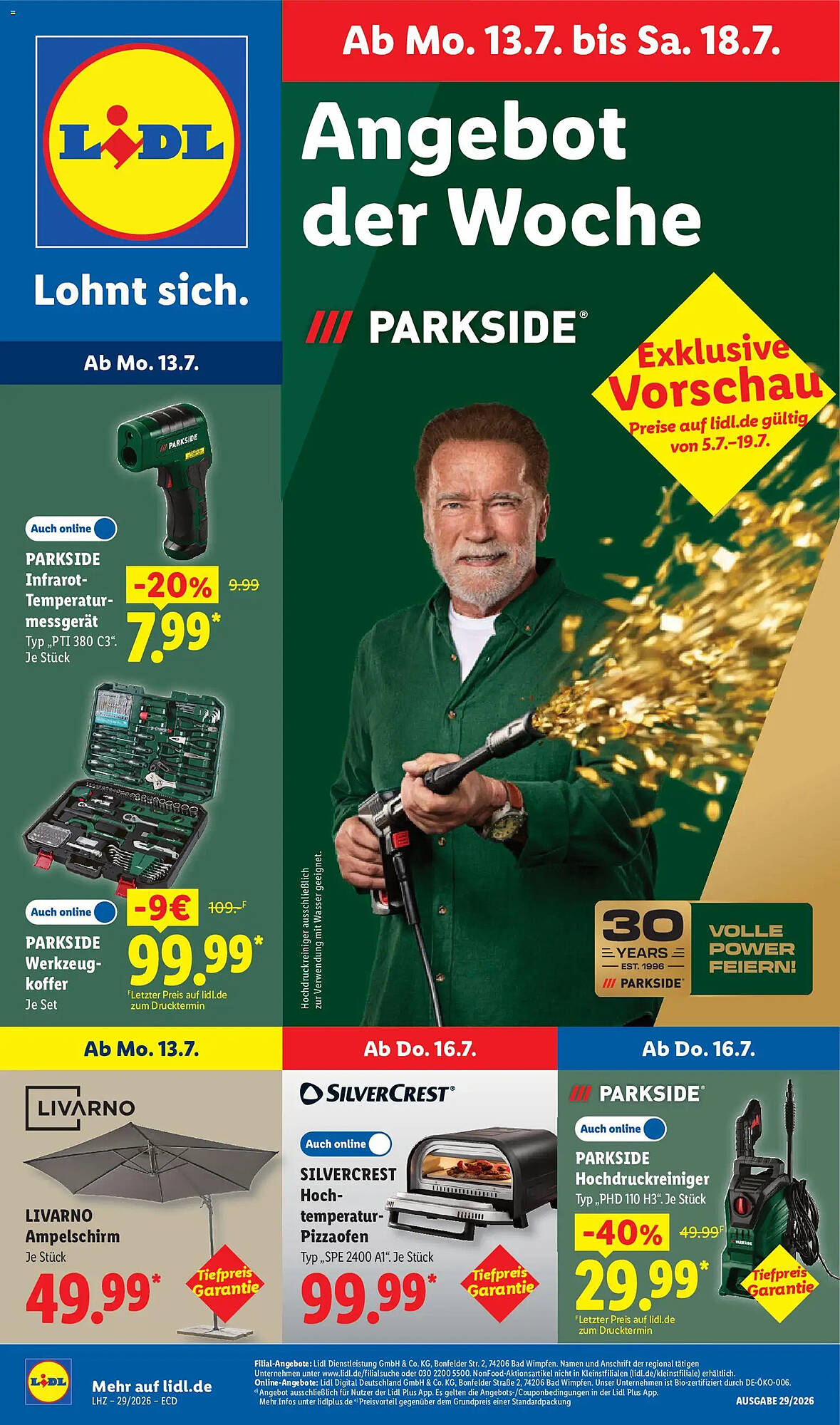 Lidl Prospekt - Pagina 1