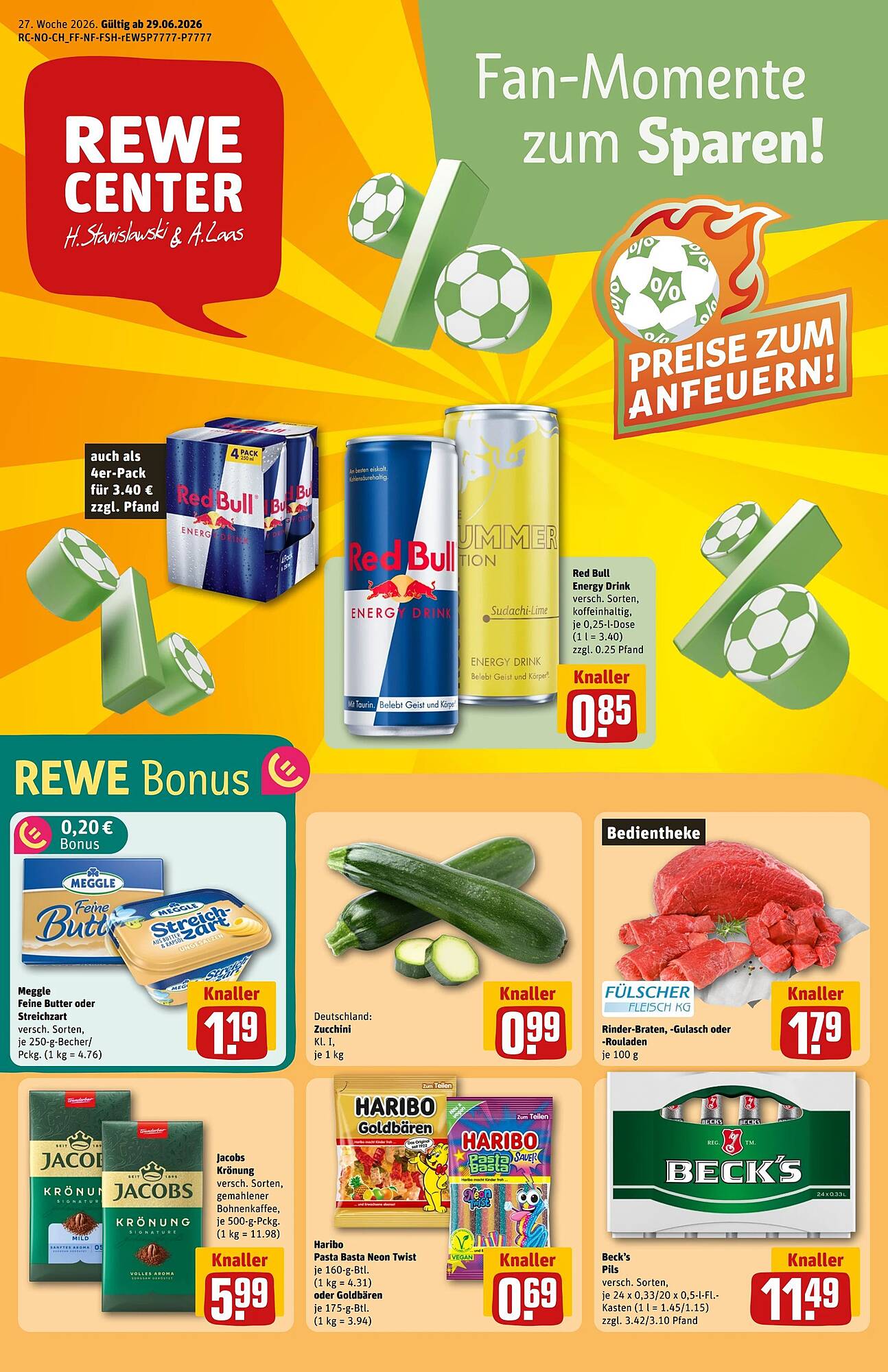 REWE Center Prospekt - Pagina 1
