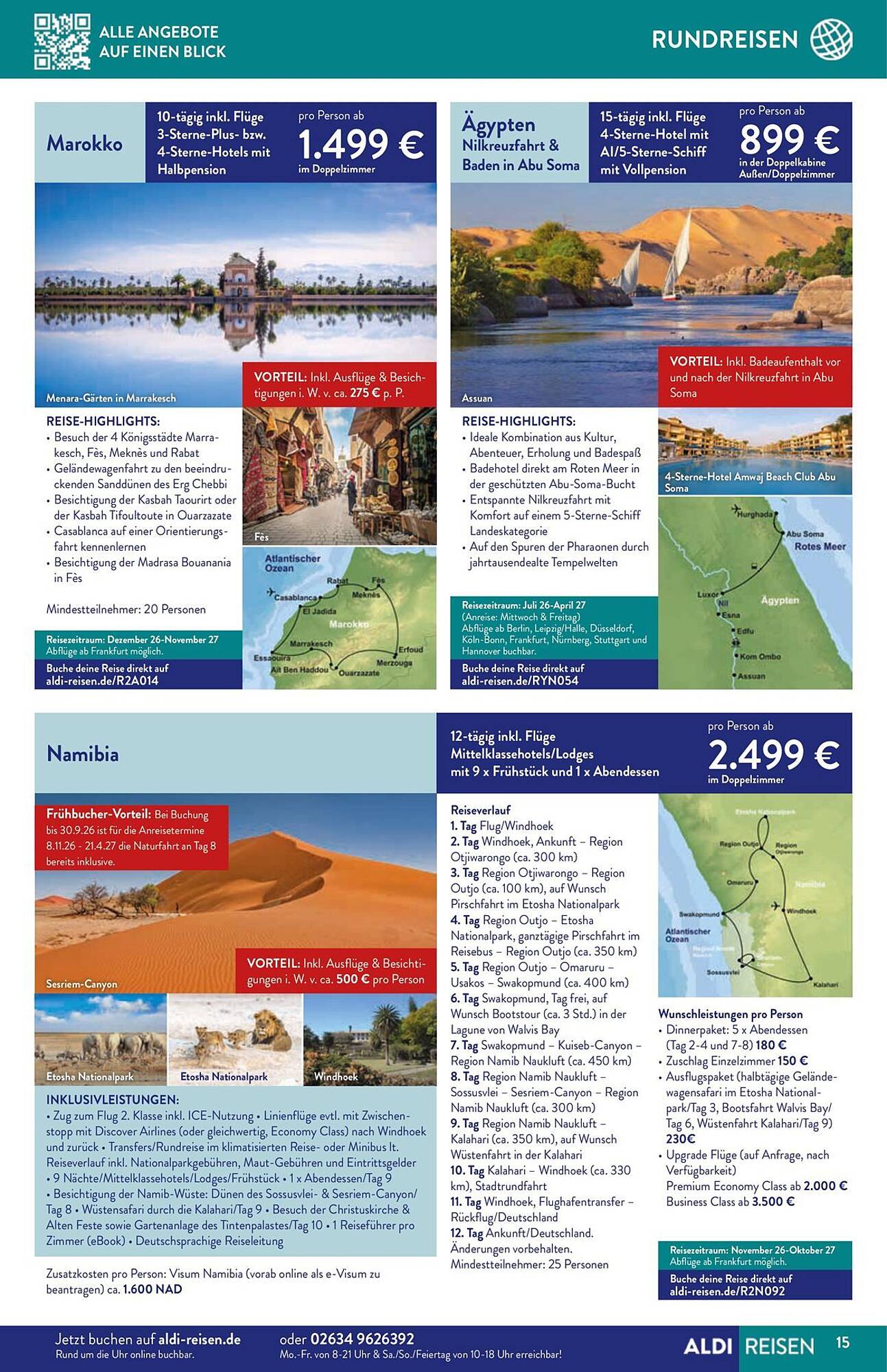 Aldi Nord Reisen Prospekt - Pagina 15