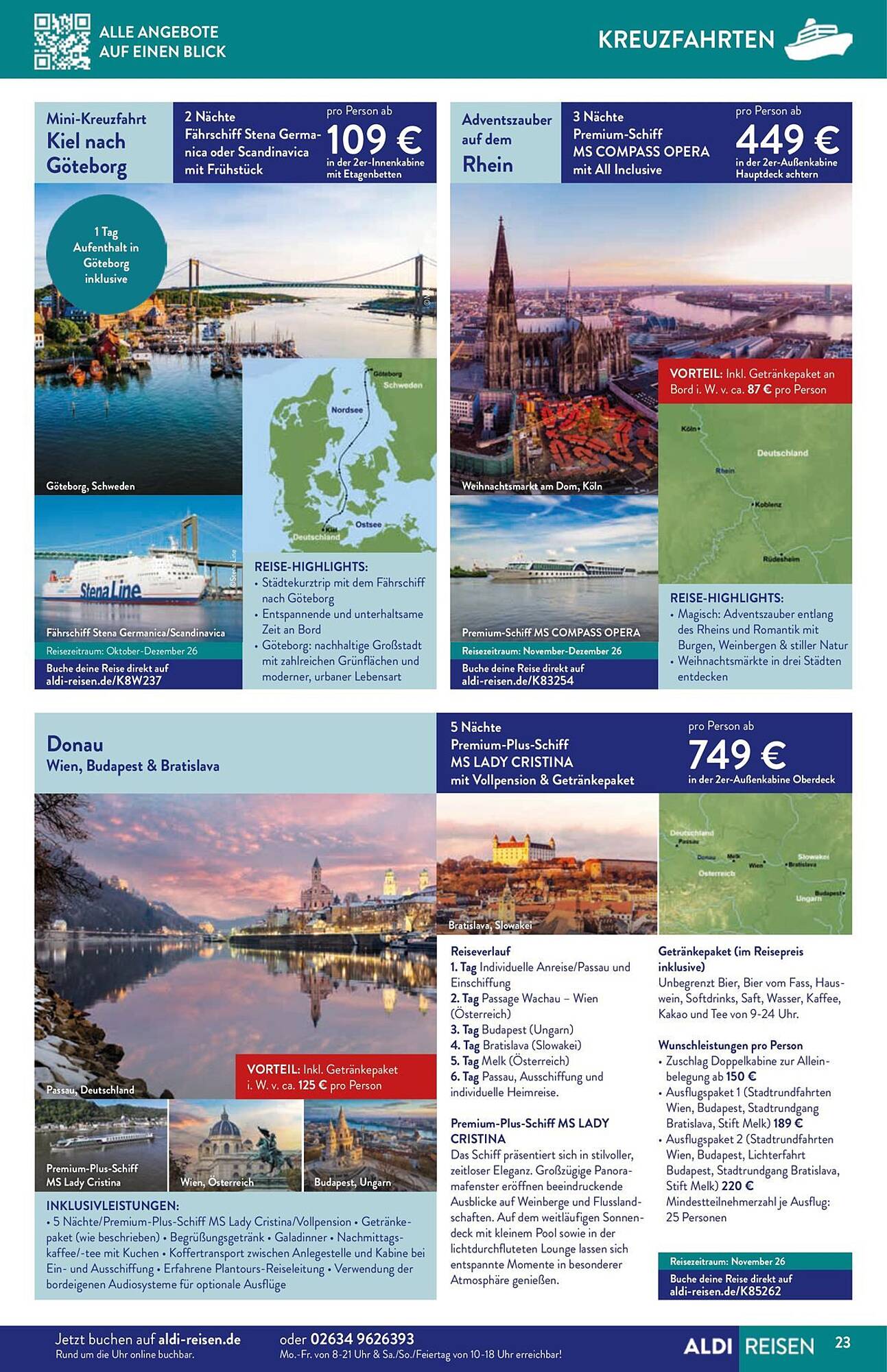 Aldi Nord Reisen Prospekt - Pagina 23