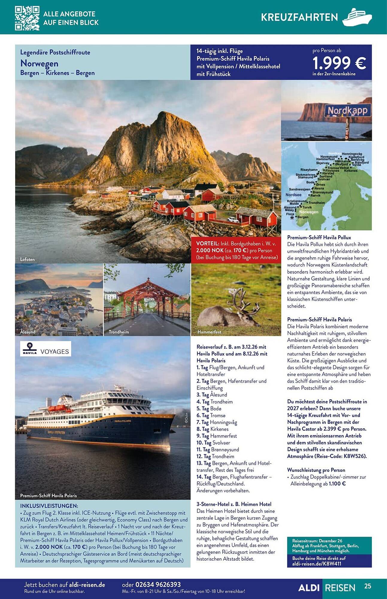 Aldi Nord Reisen Prospekt - Pagina 25