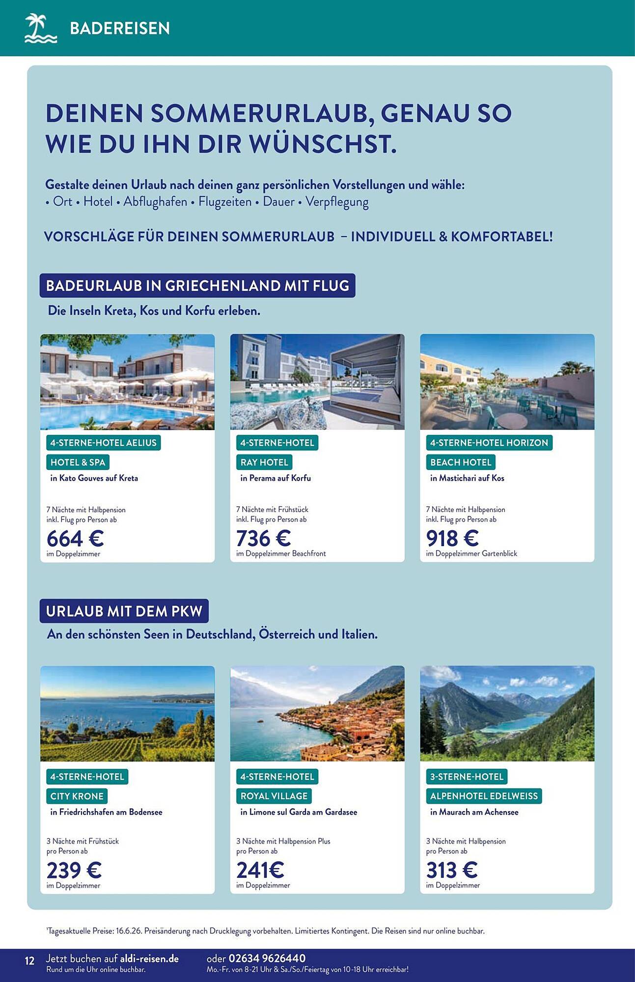 Aldi Süd Reisen Prospekt - Pagina 12